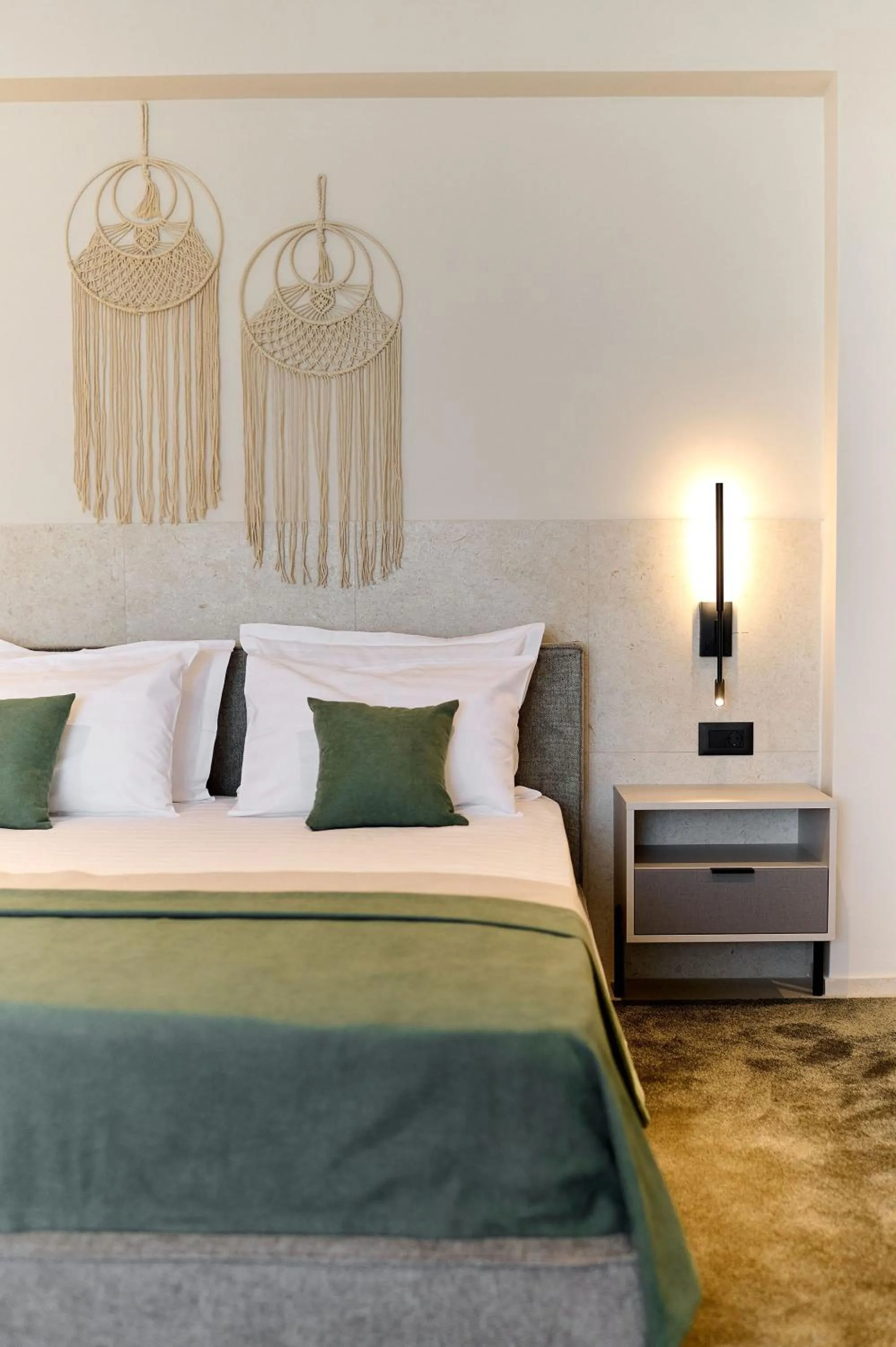 Bed in Alezzi Infinity Aparthotel & Spa