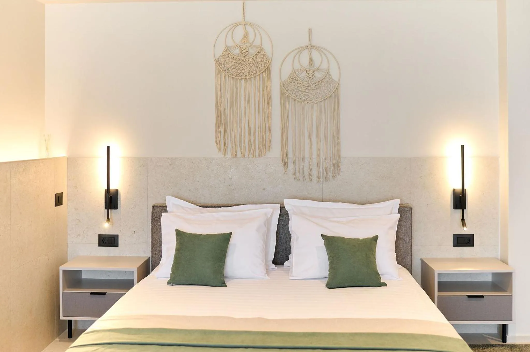 Decorative detail, Bed in Alezzi Infinity Aparthotel & Spa