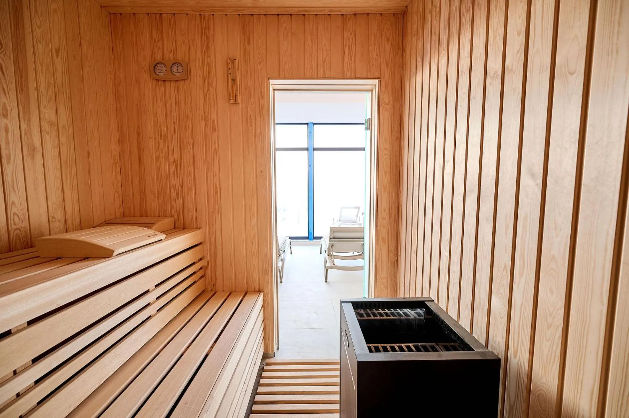Sauna, Bed in Alezzi Infinity Aparthotel & Spa