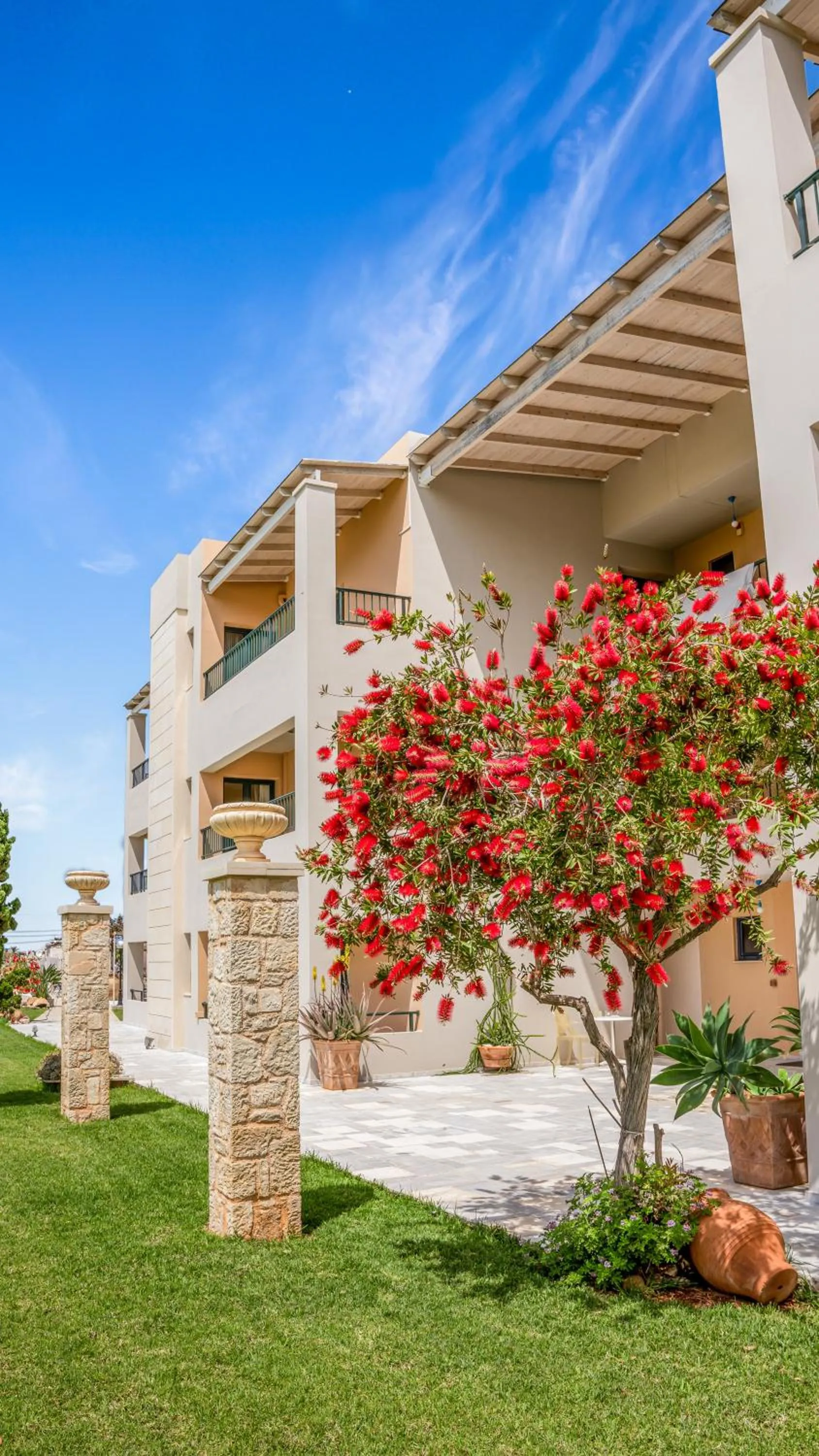 Property building in Golden Bay Hotel Apartments