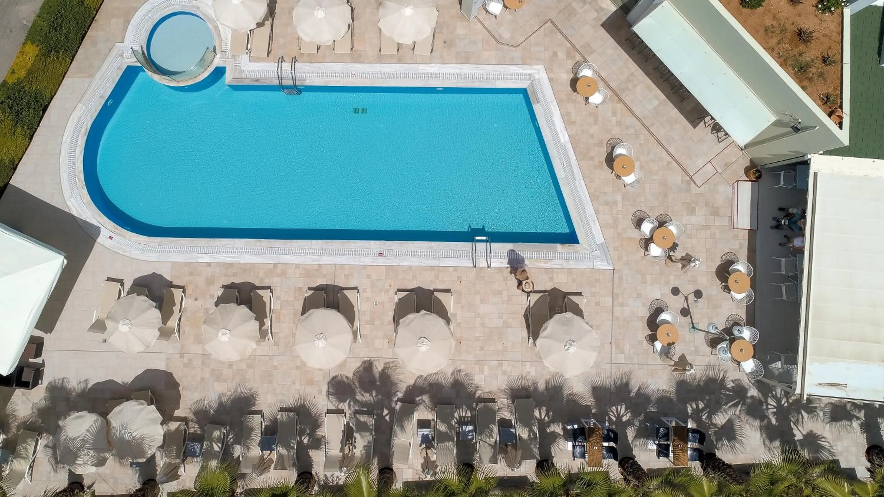 Swimming pool in Angela Suites Boutique Hotel