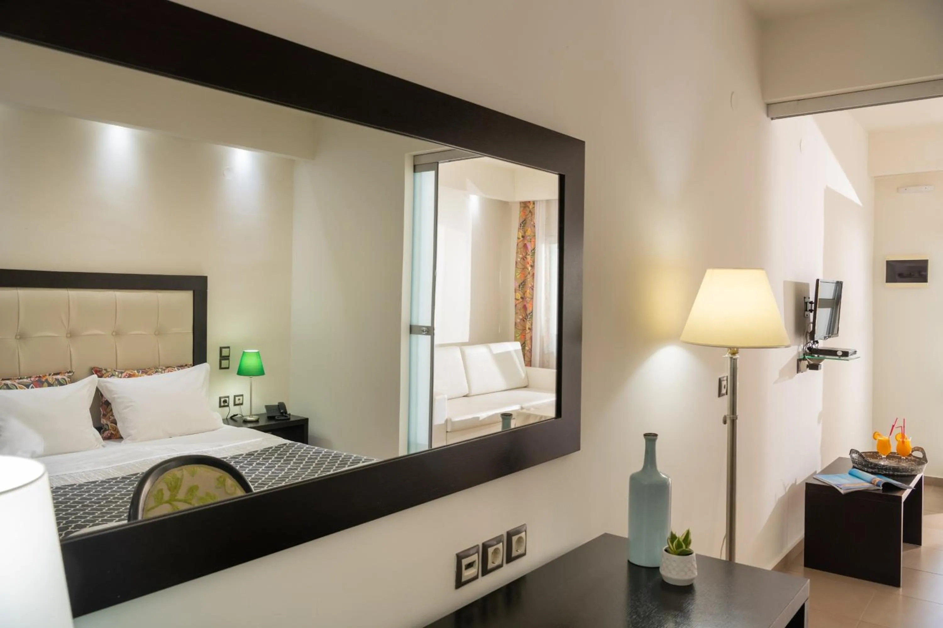 Bathroom, Bed in Angela Suites Boutique Hotel