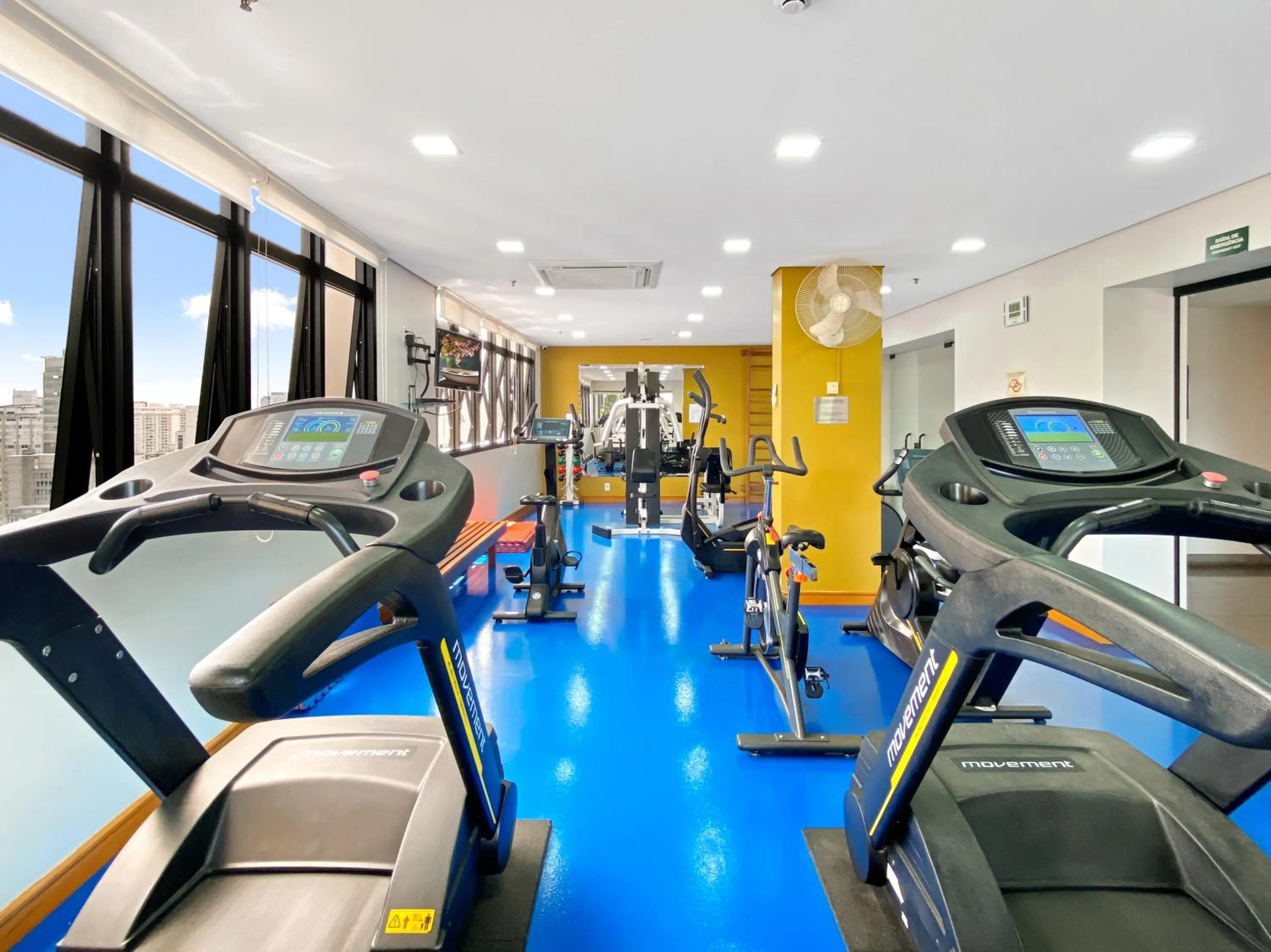 Fitness centre/facilities in Hotel Corporativo na Faria Lima