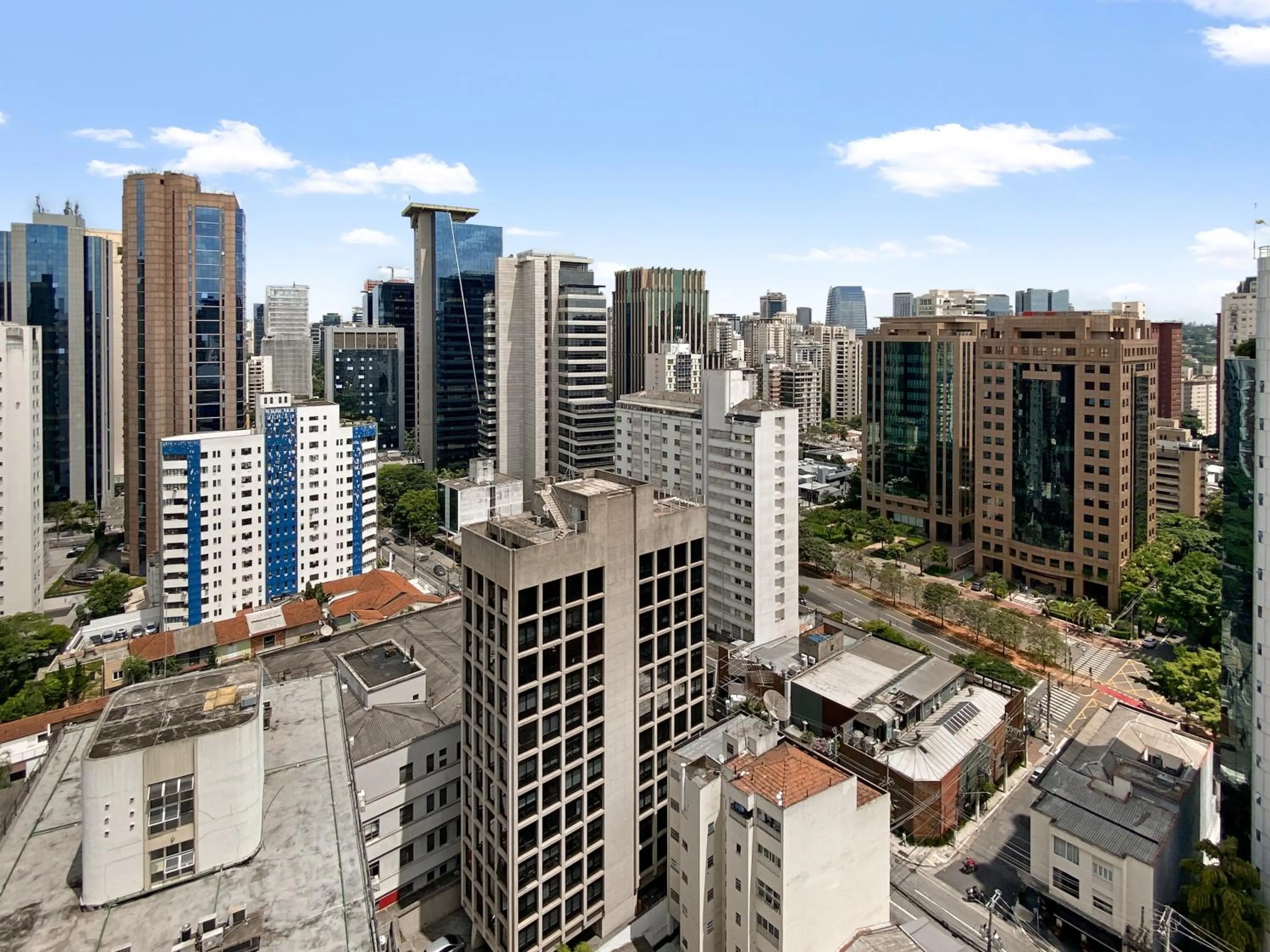 Bird's eye view in Hotel Corporativo na Faria Lima