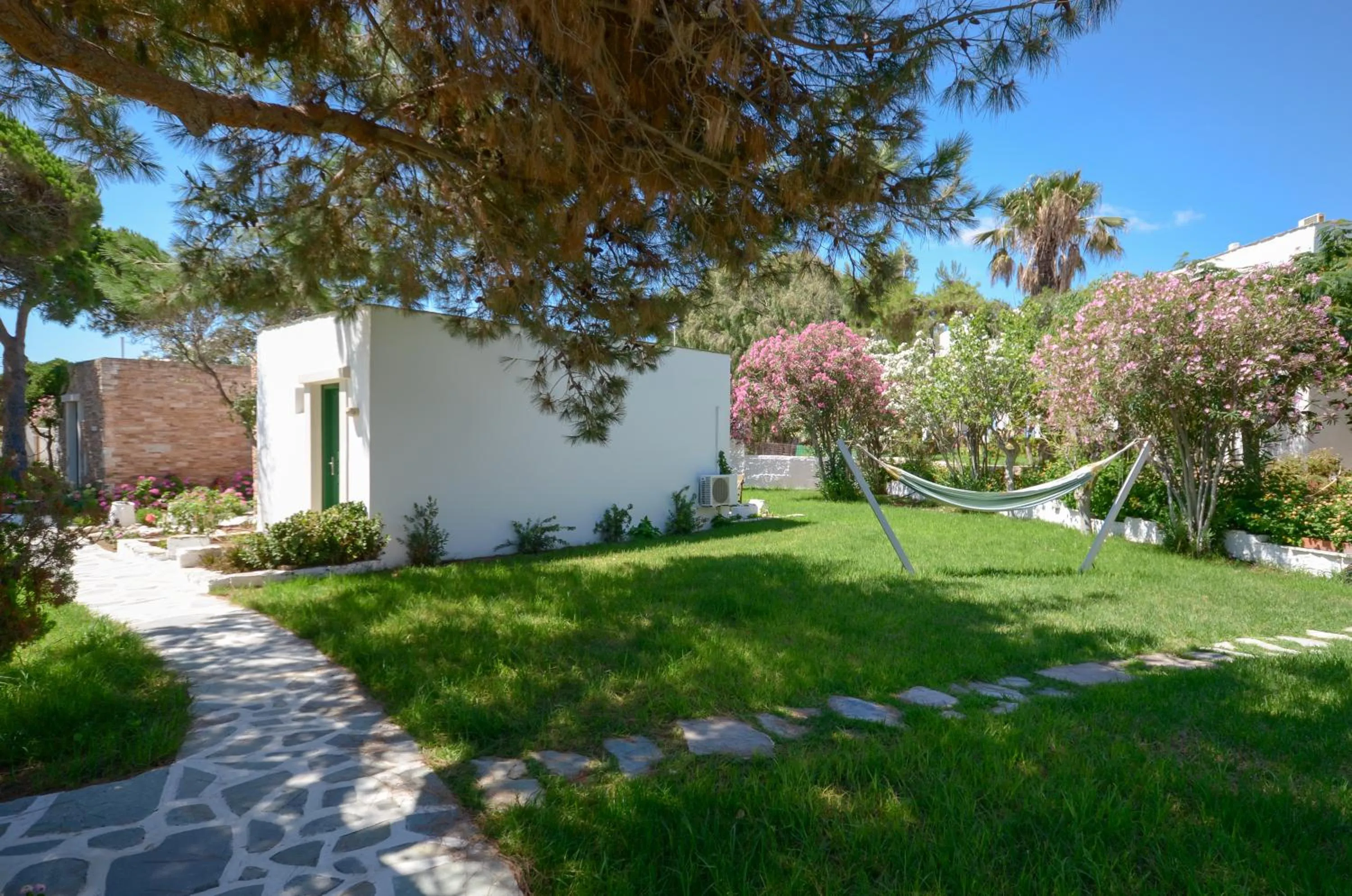 Garden in Hotel Naxos Beach