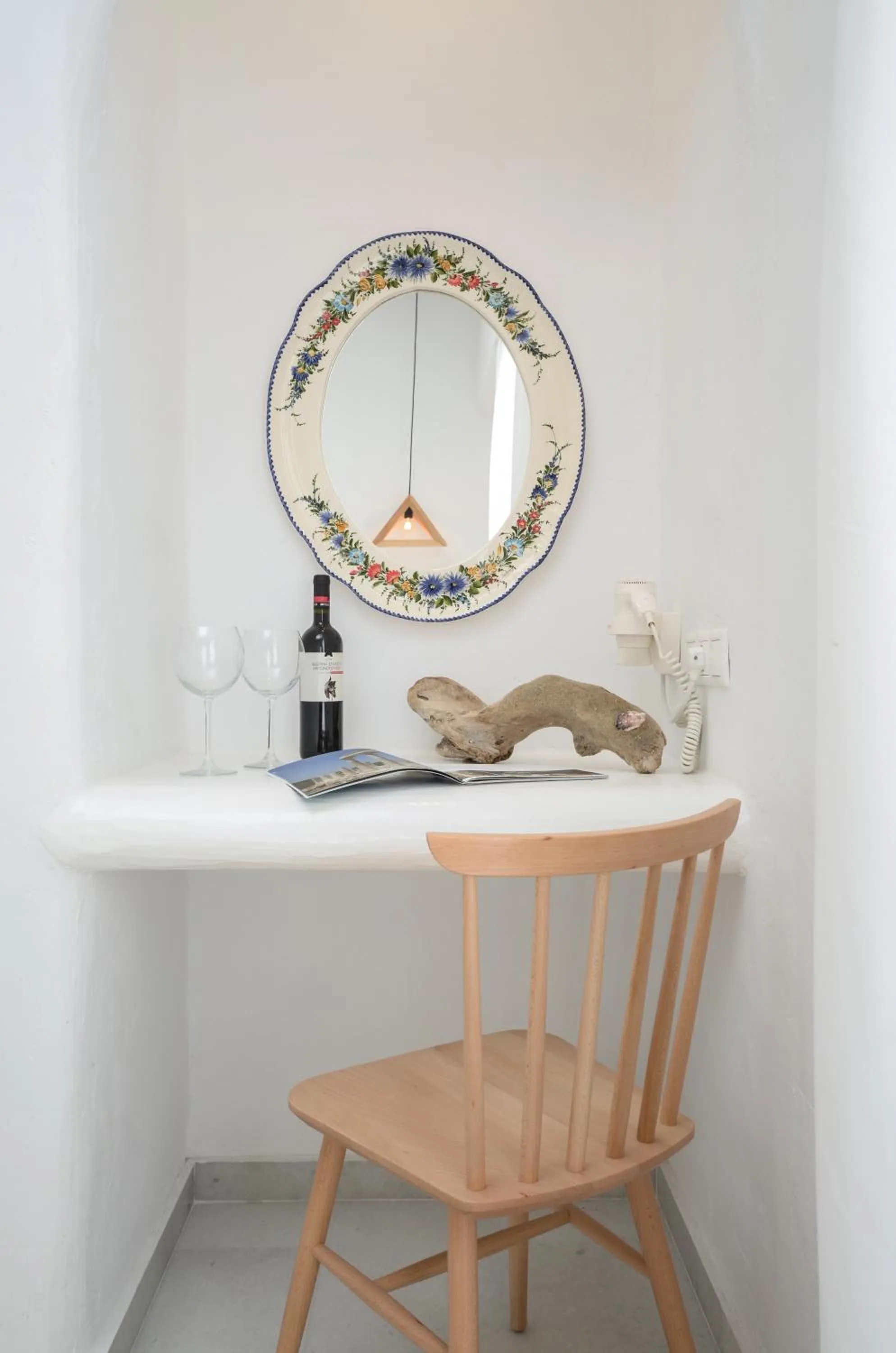 Seating area in Galini Hotel