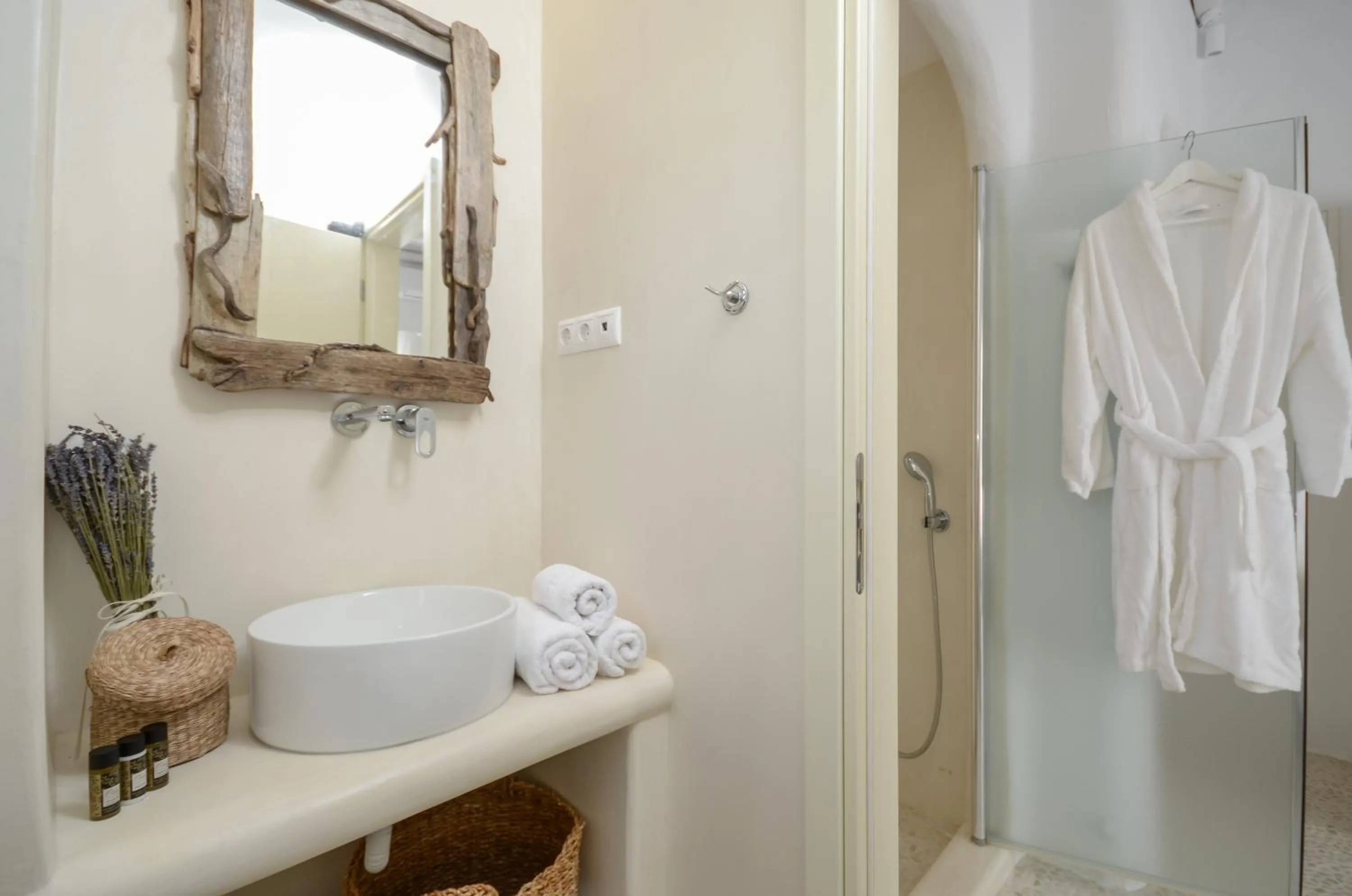 Bathroom in Galini Hotel