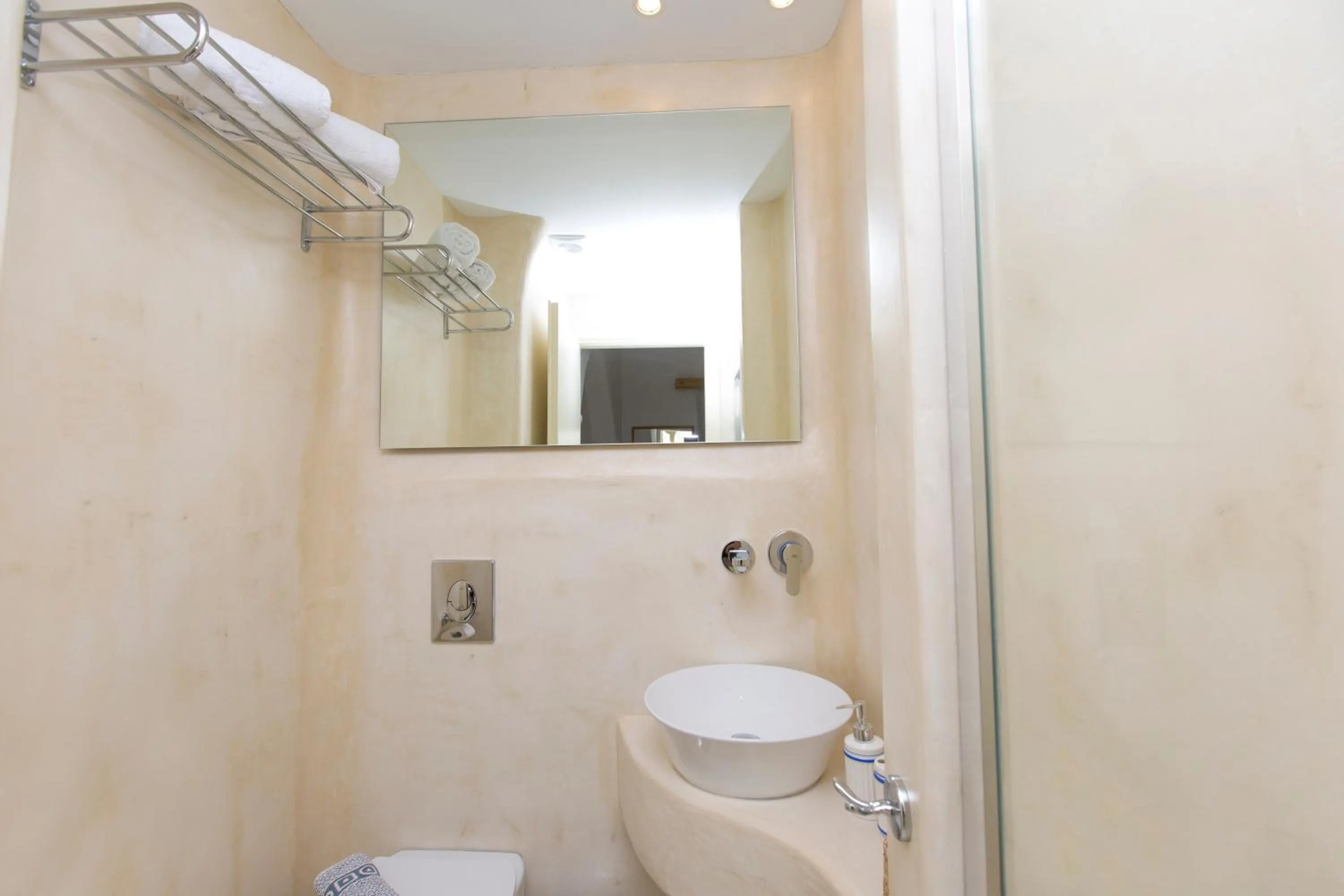 Bathroom in Galini Hotel