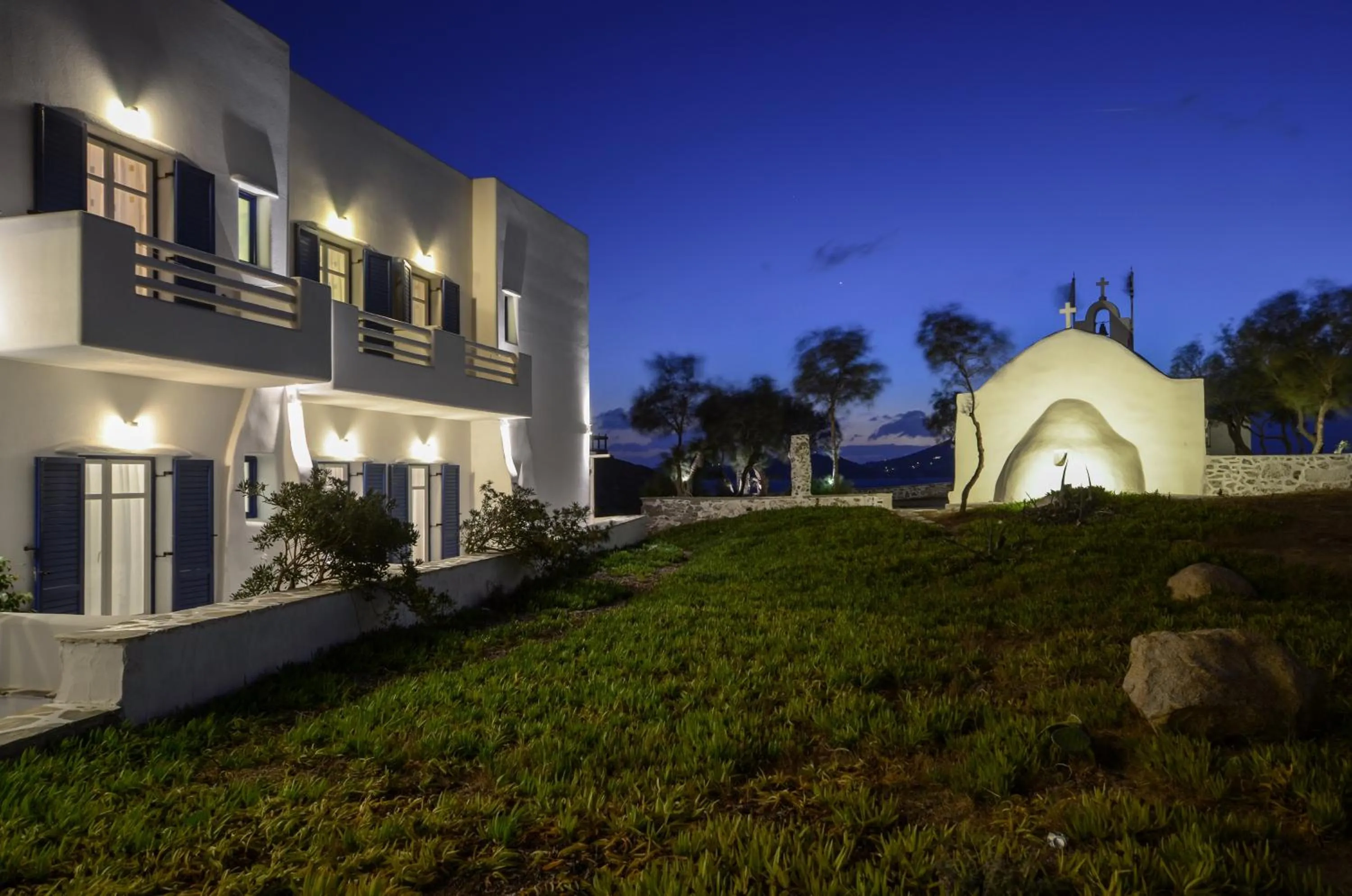 Property building in Galini Hotel