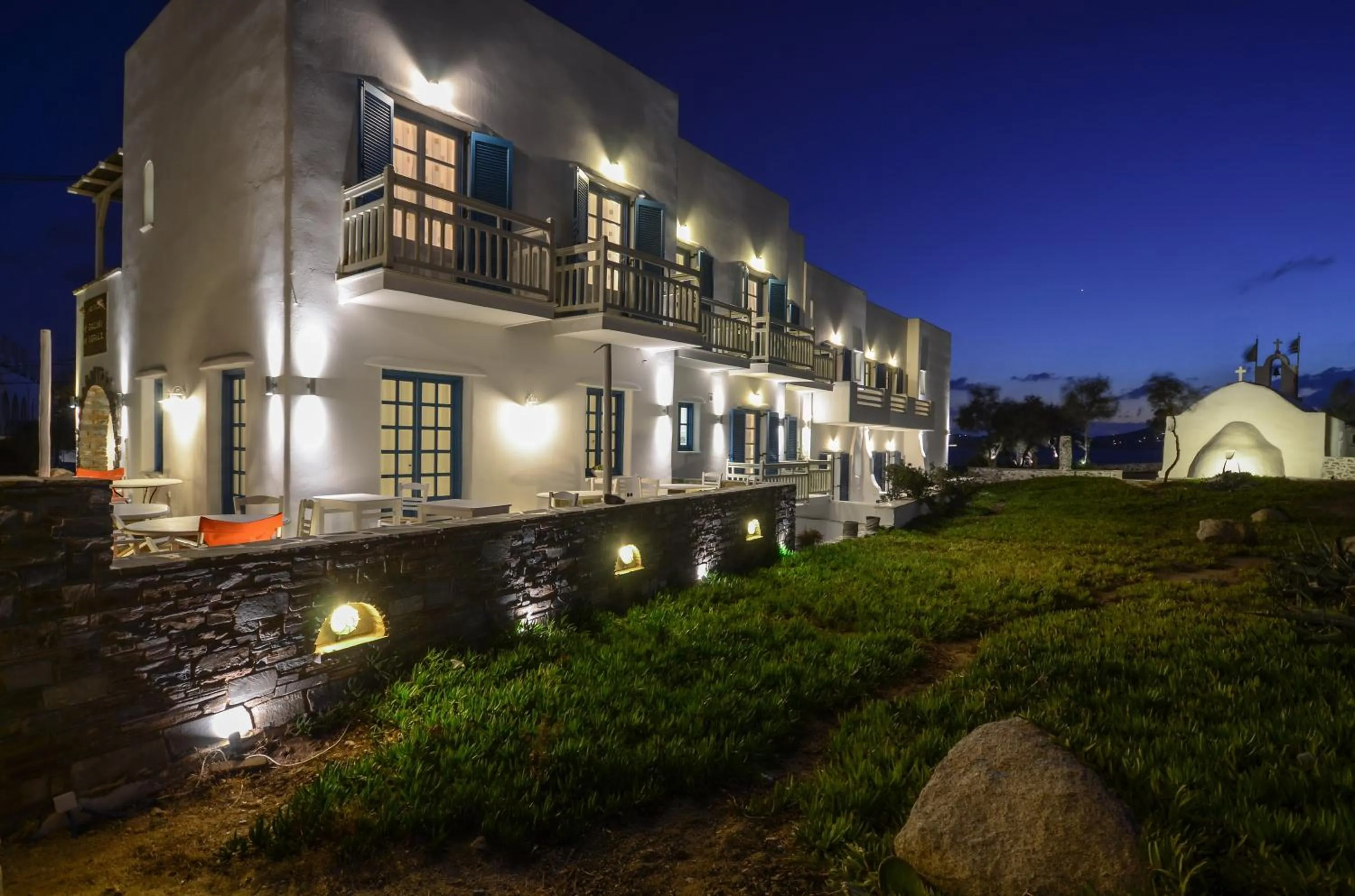 Property building in Galini Hotel