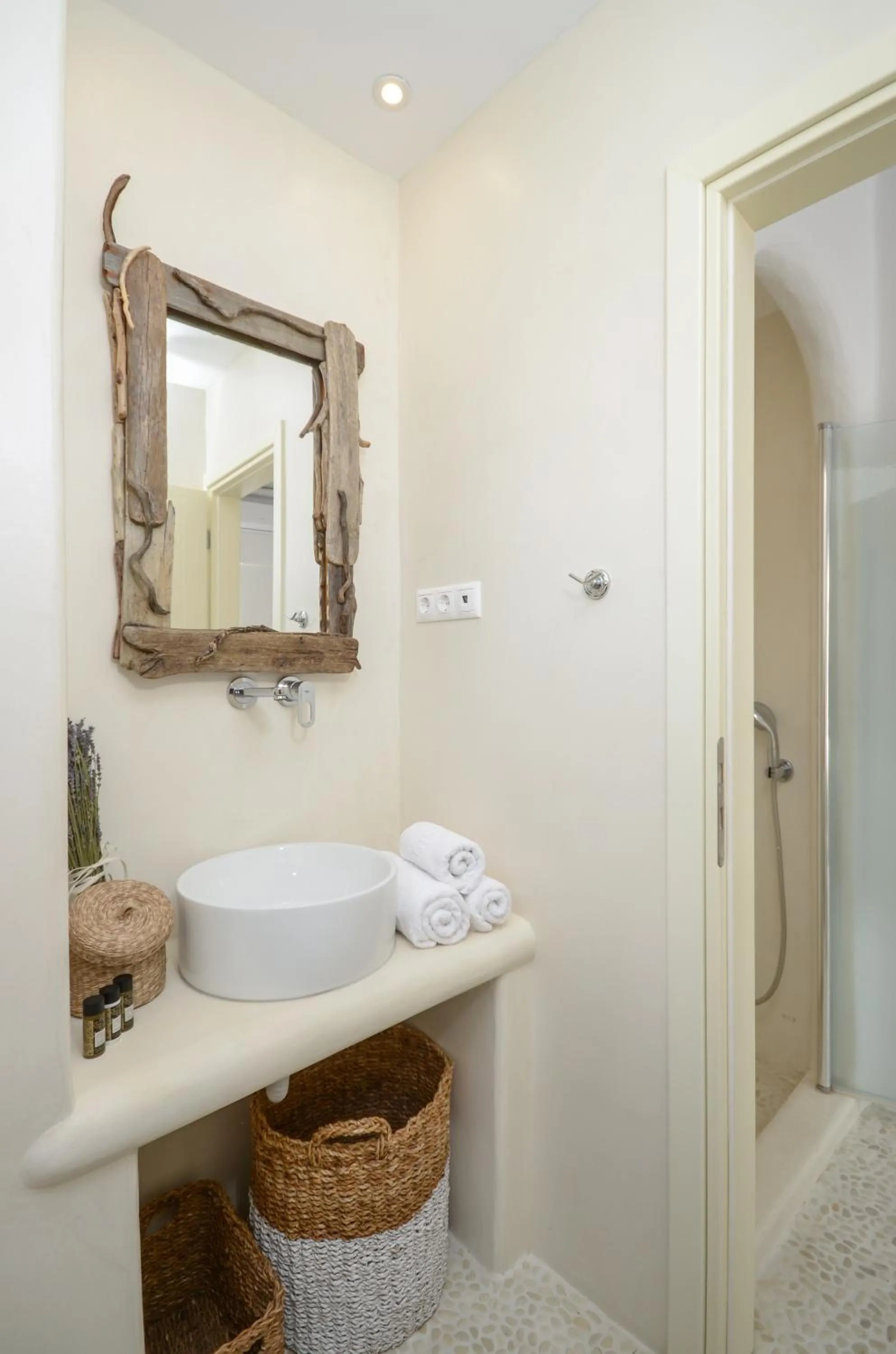 Bathroom in Galini Hotel