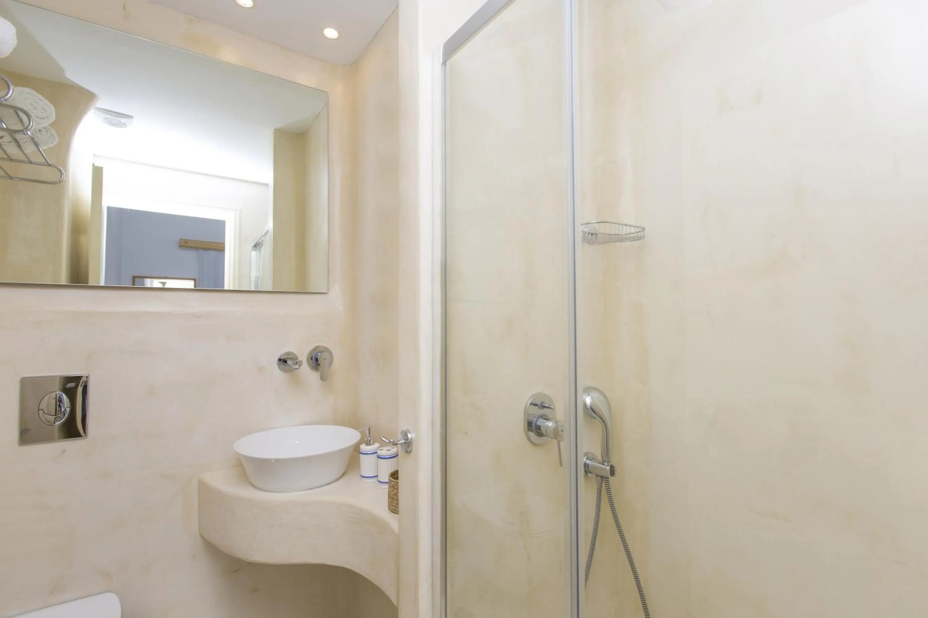 Bathroom in Galini Hotel