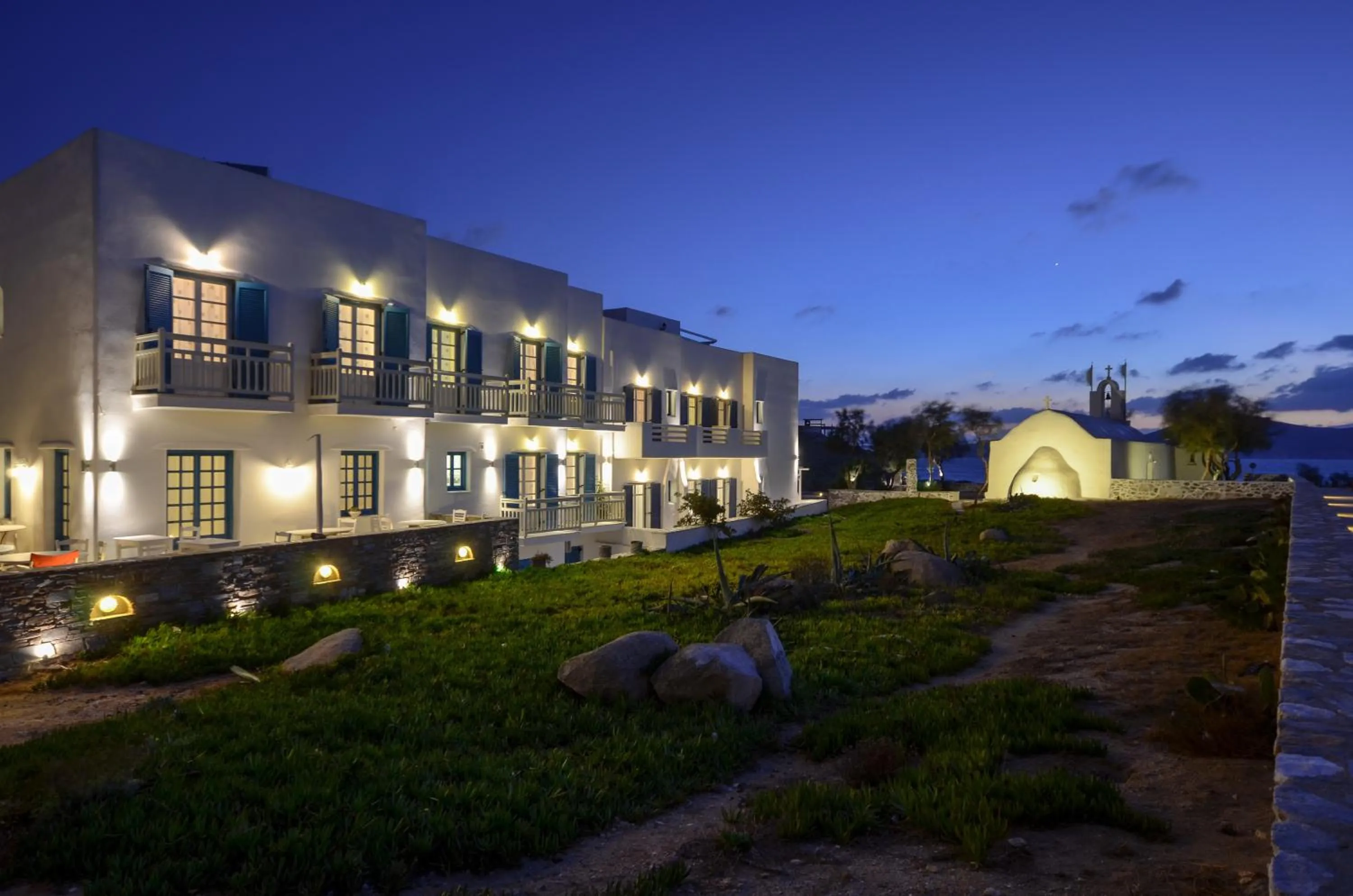 Property building in Galini Hotel