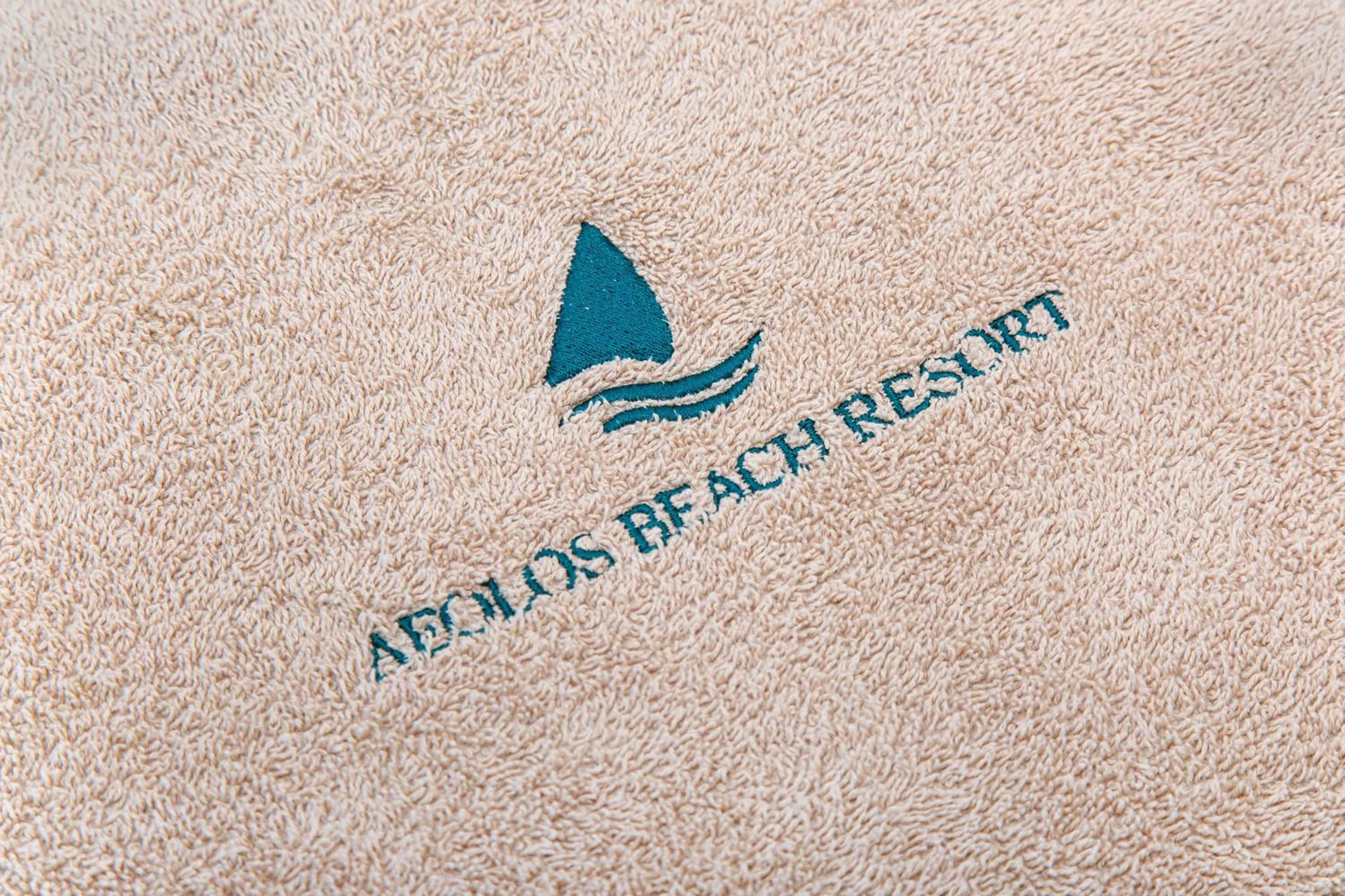 towels in Aeolos Beach Resort