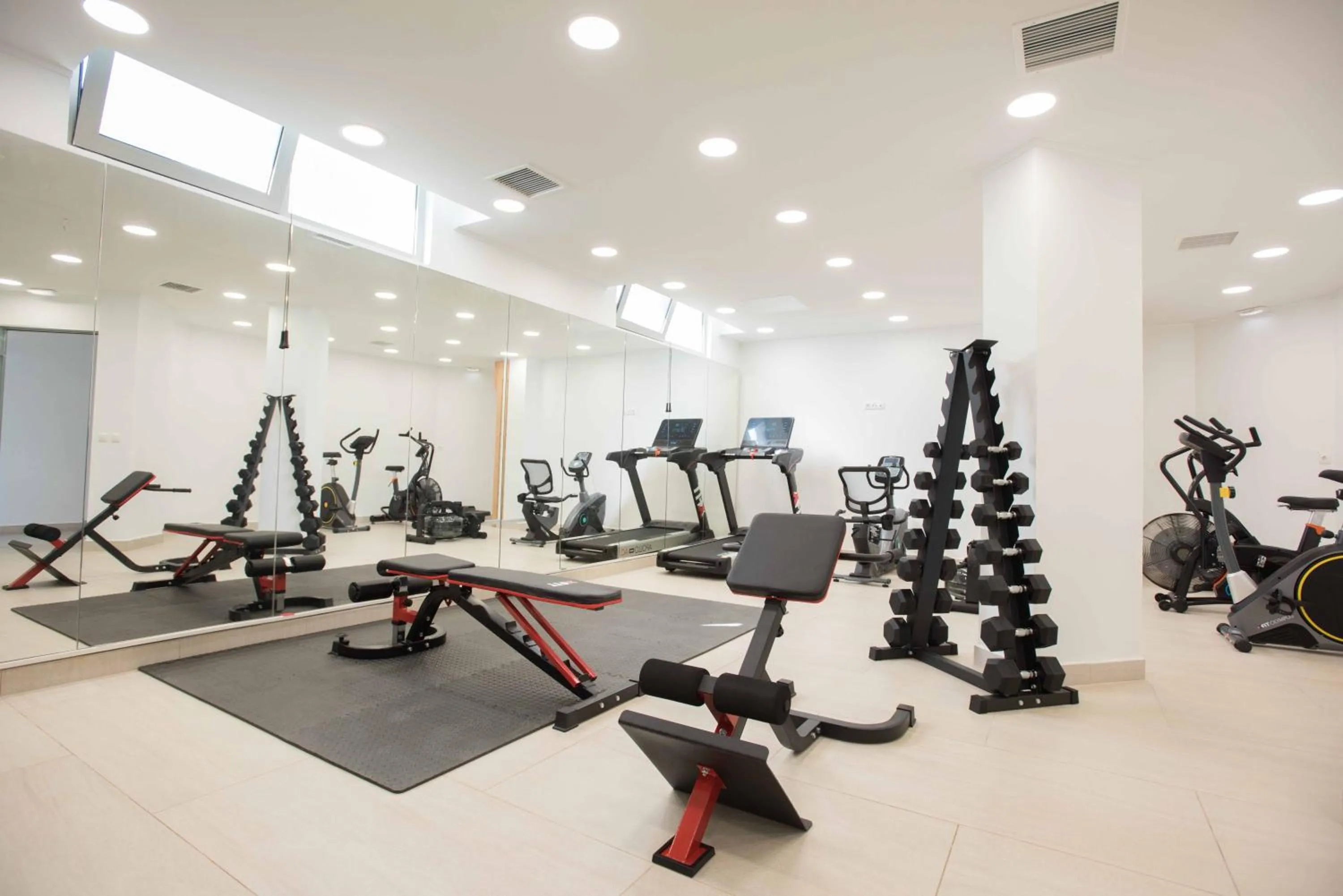Fitness centre/facilities in Aeolos Beach Resort