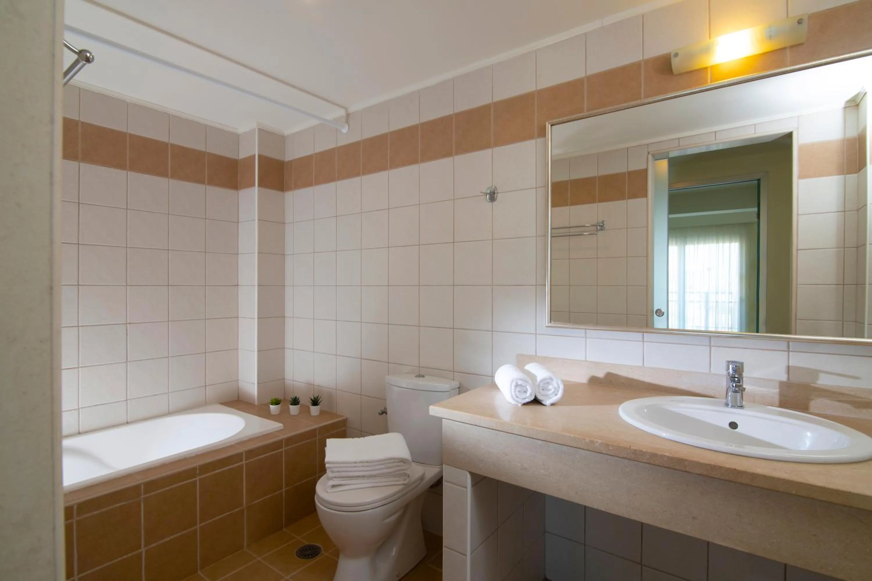 Bathroom in Rainbow Apartments