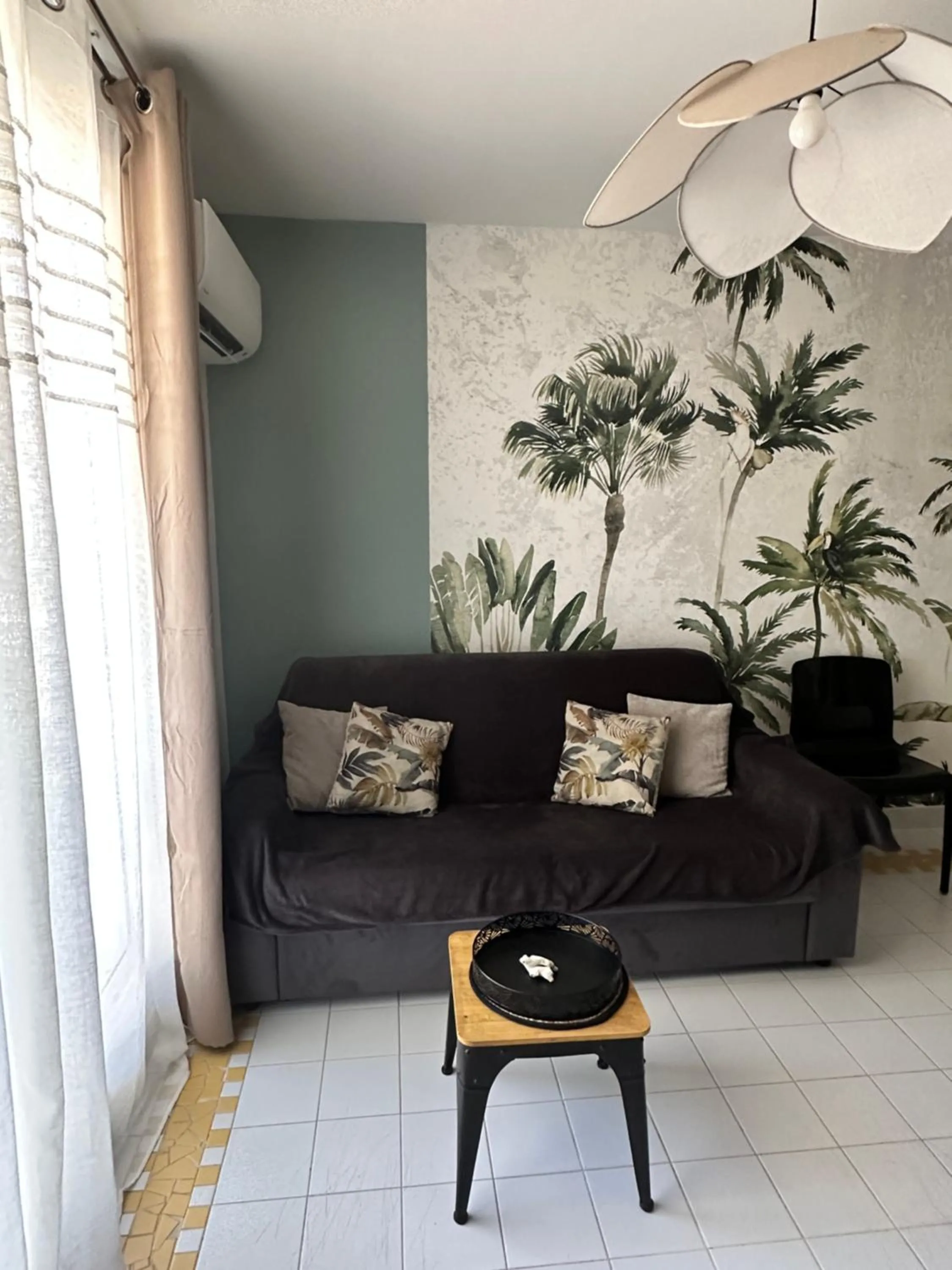 Seating area in Nouveau le Ti Merveilleux du Manganao, accès plage