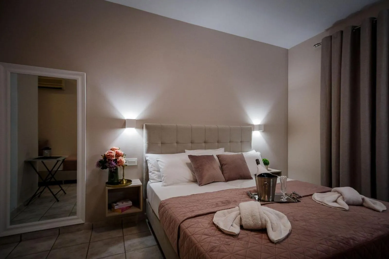 Bed in Trenta Nove Studios