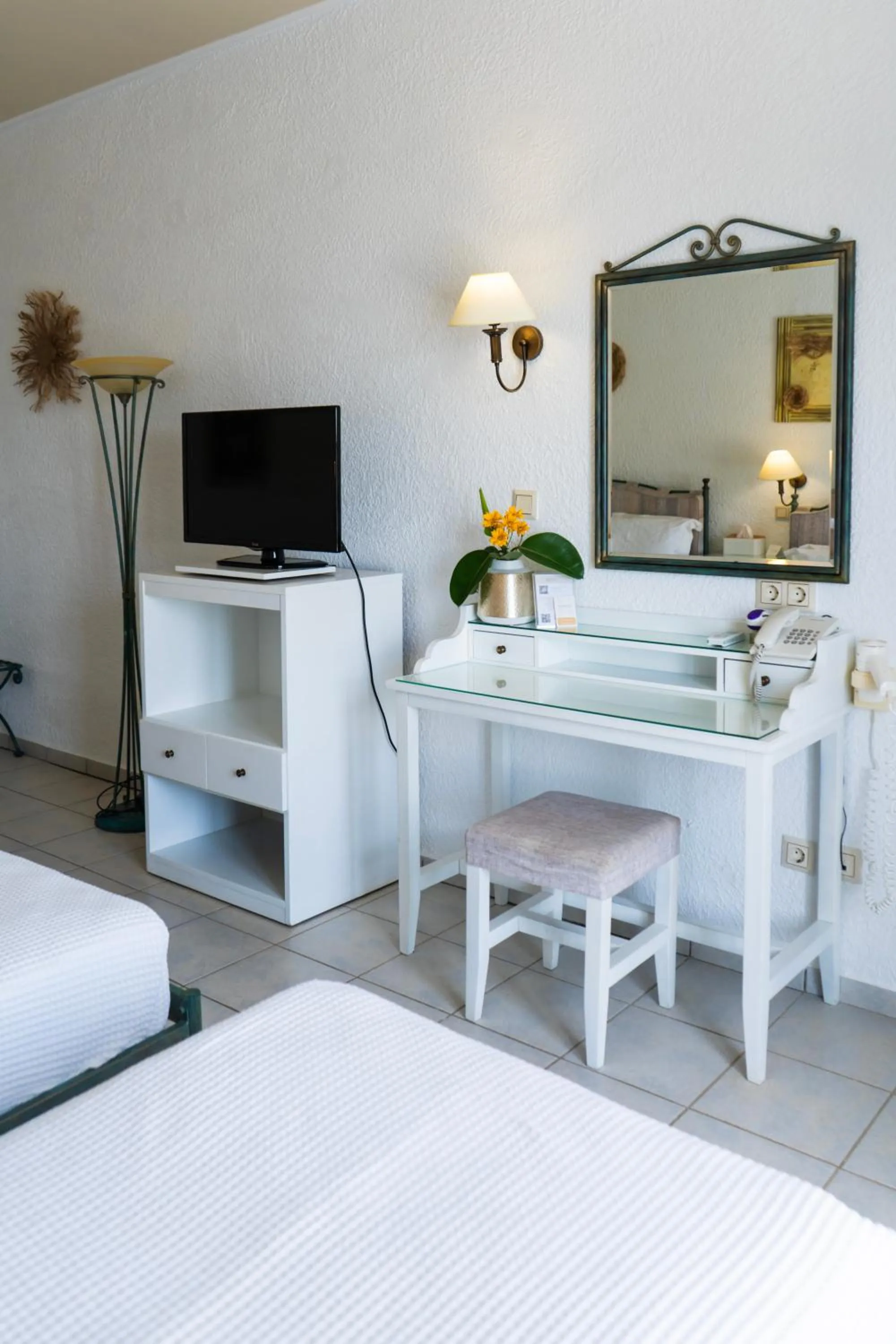 Bed in Aegialis Hotel & Spa