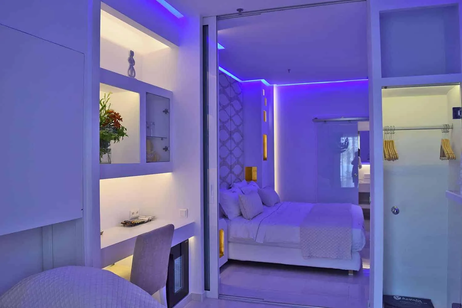 Bed in Aegialis Hotel & Spa