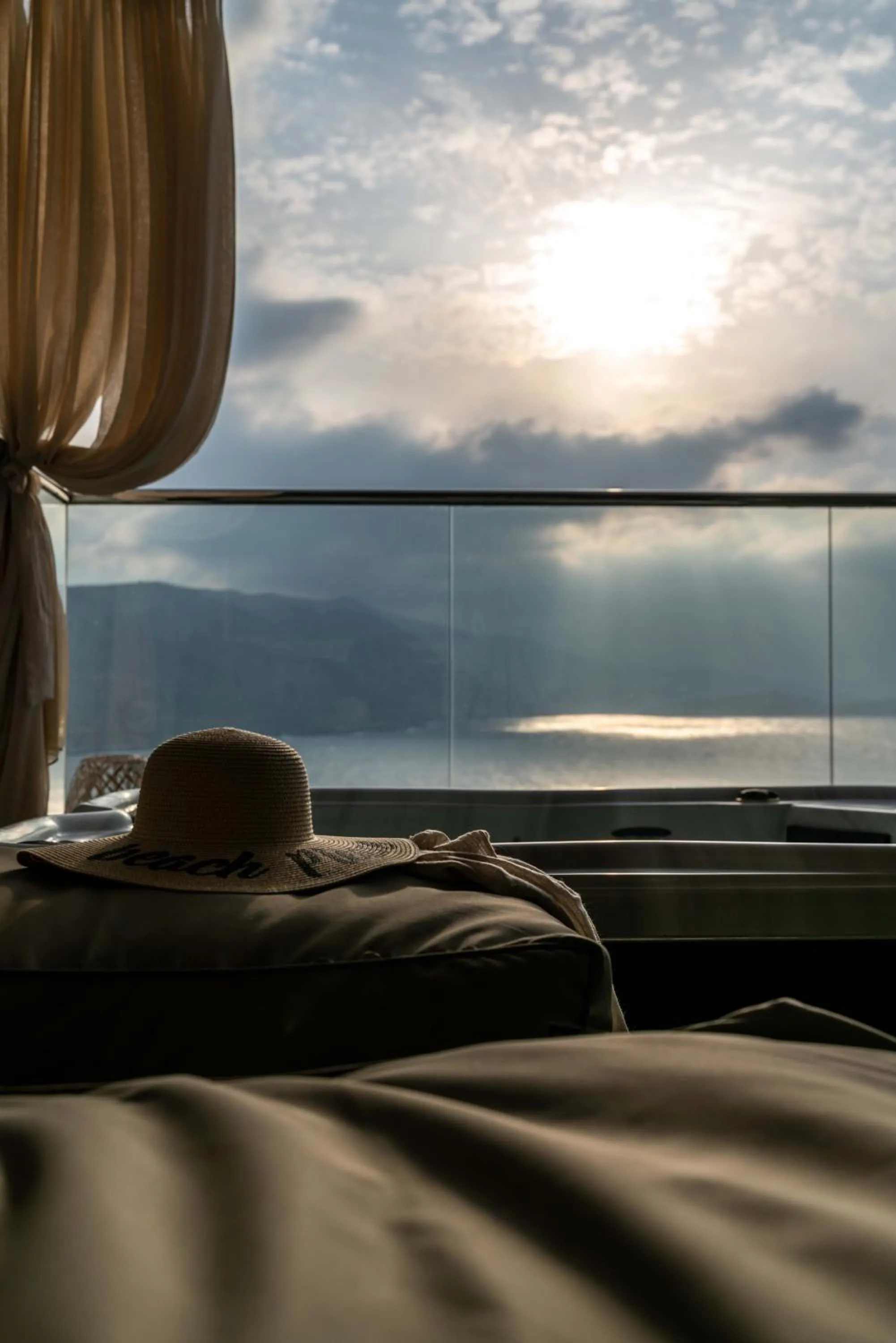 Bed in Aegialis Hotel & Spa