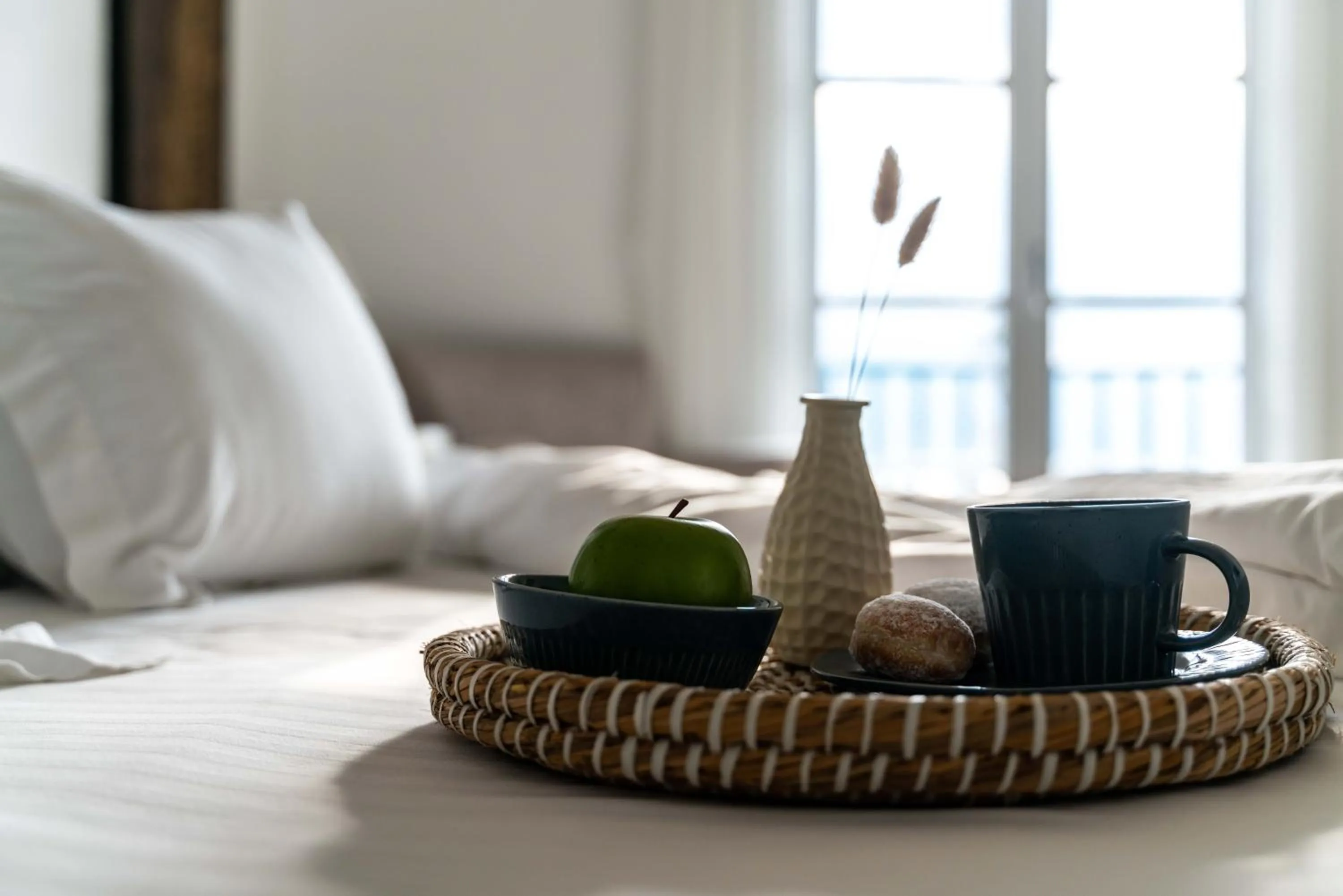 Bed in Aegialis Hotel & Spa