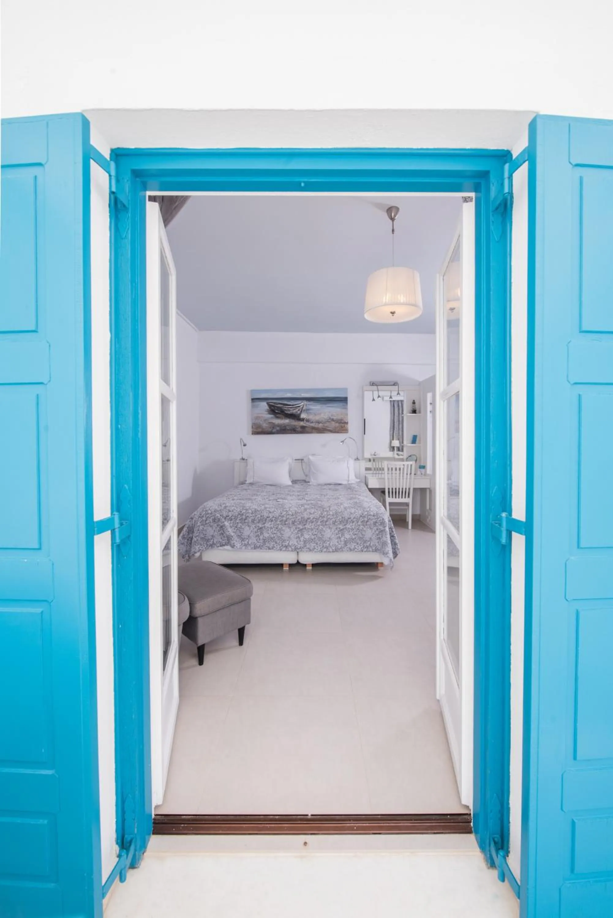 Bed in Aegialis Hotel & Spa