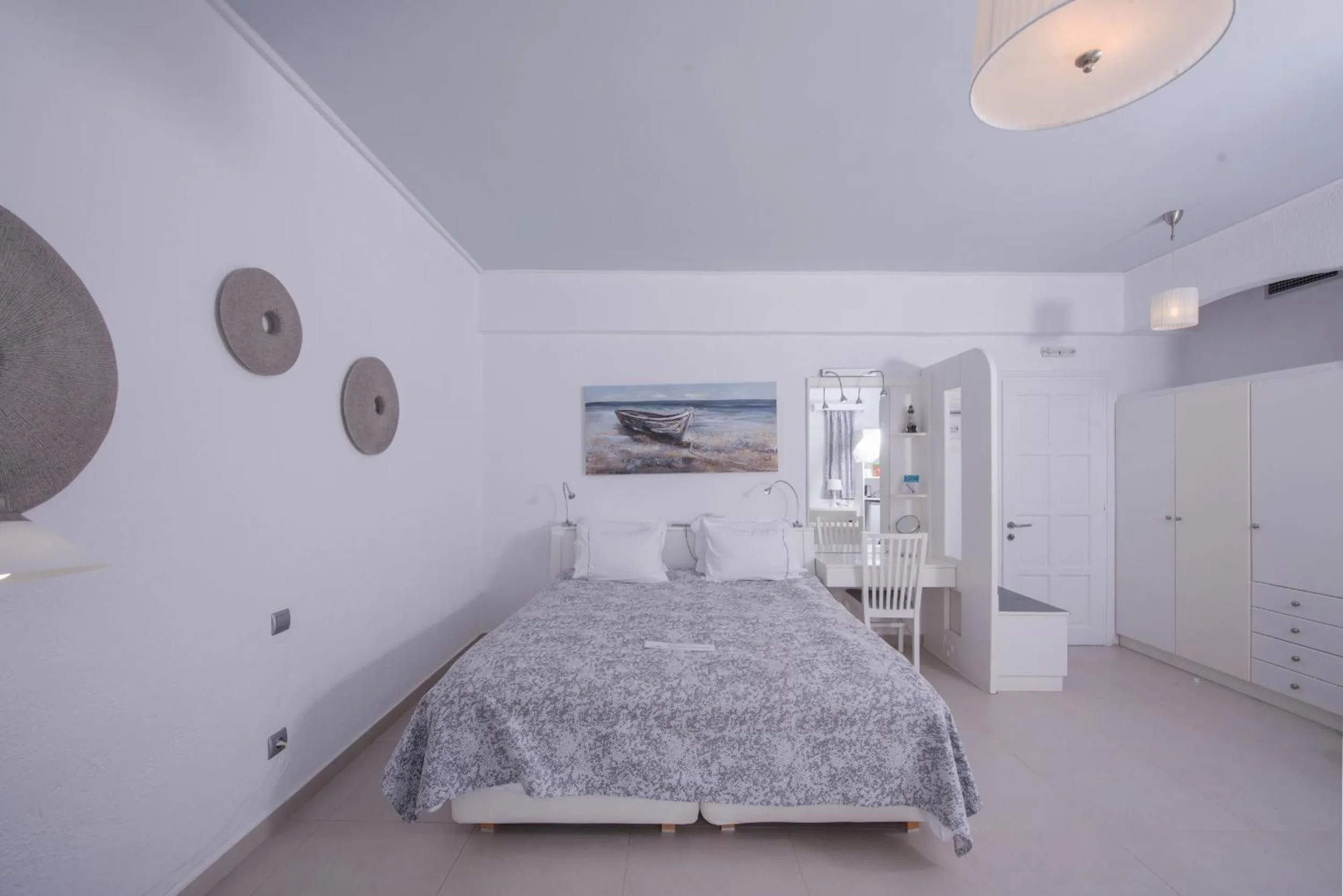 Bed in Aegialis Hotel & Spa