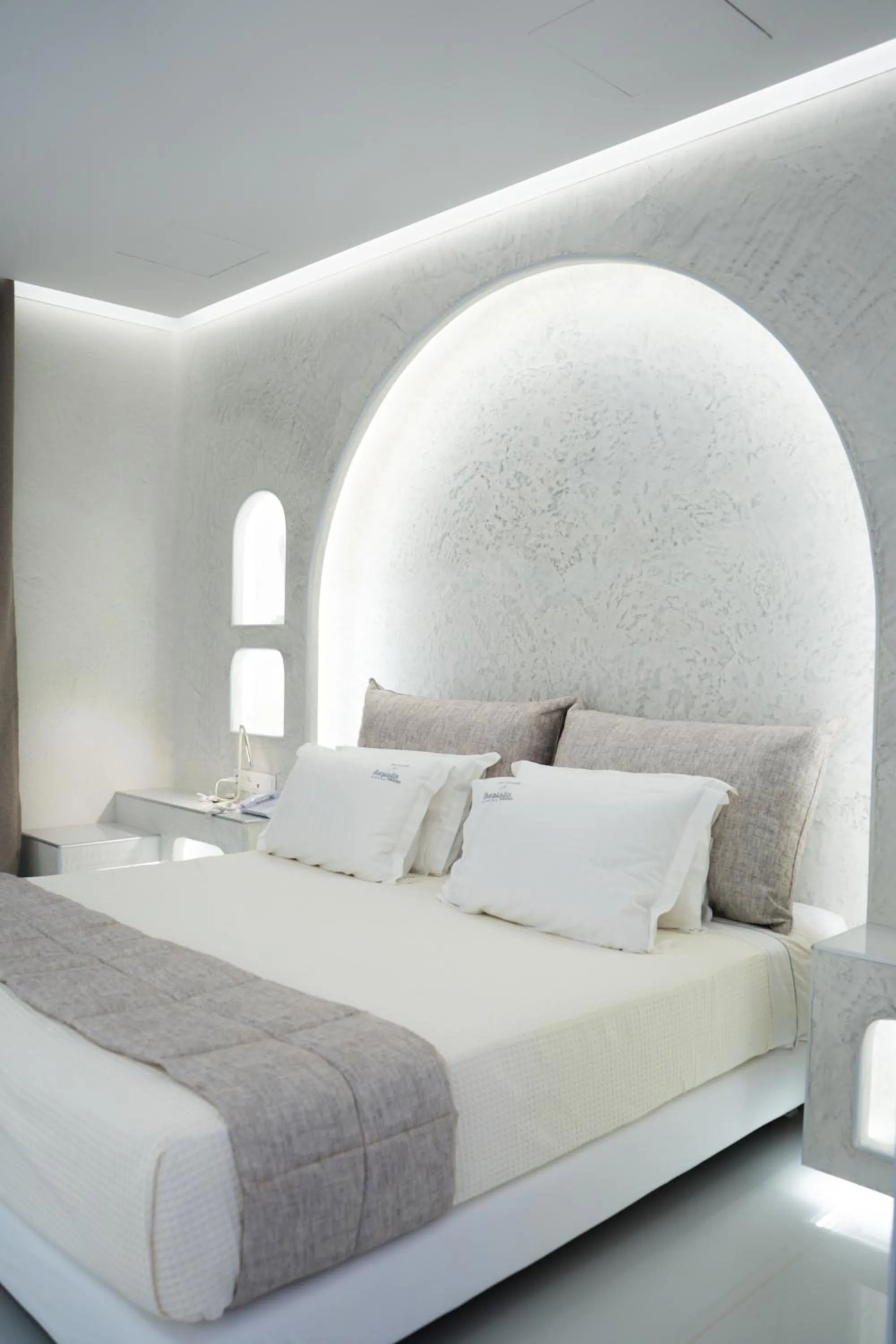 Bed in Aegialis Hotel & Spa