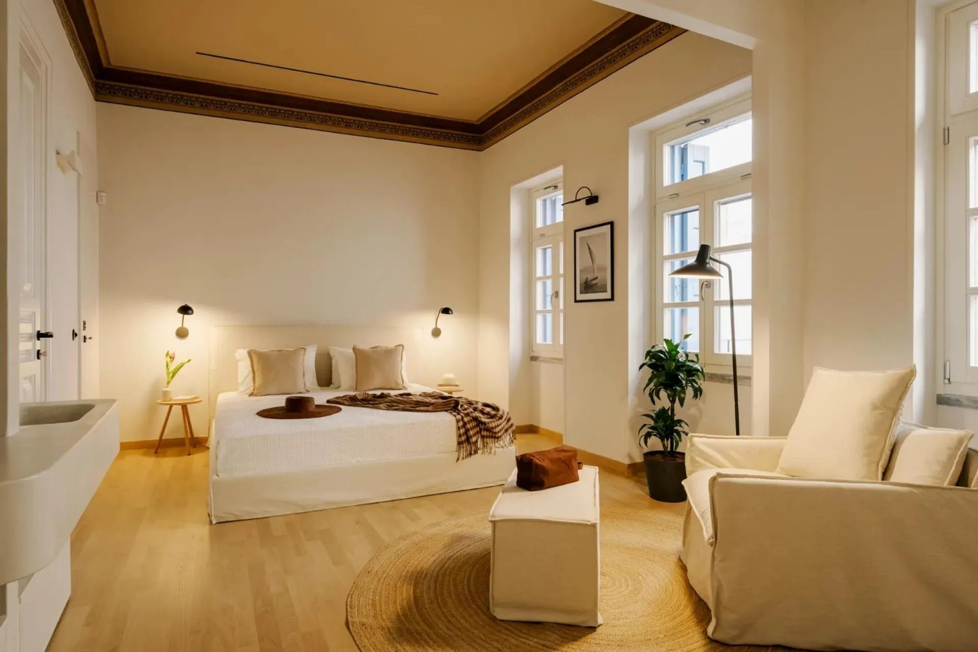 Bed in Herodion Hotel