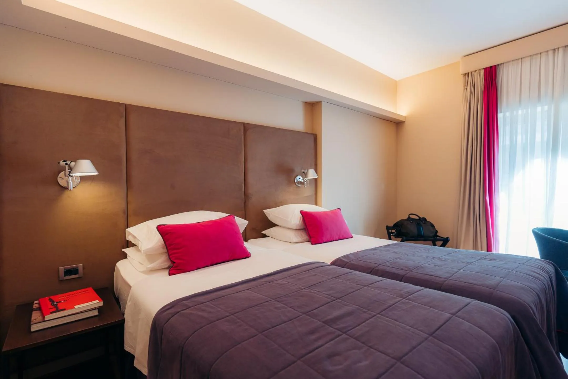 Bed in Herodion Hotel