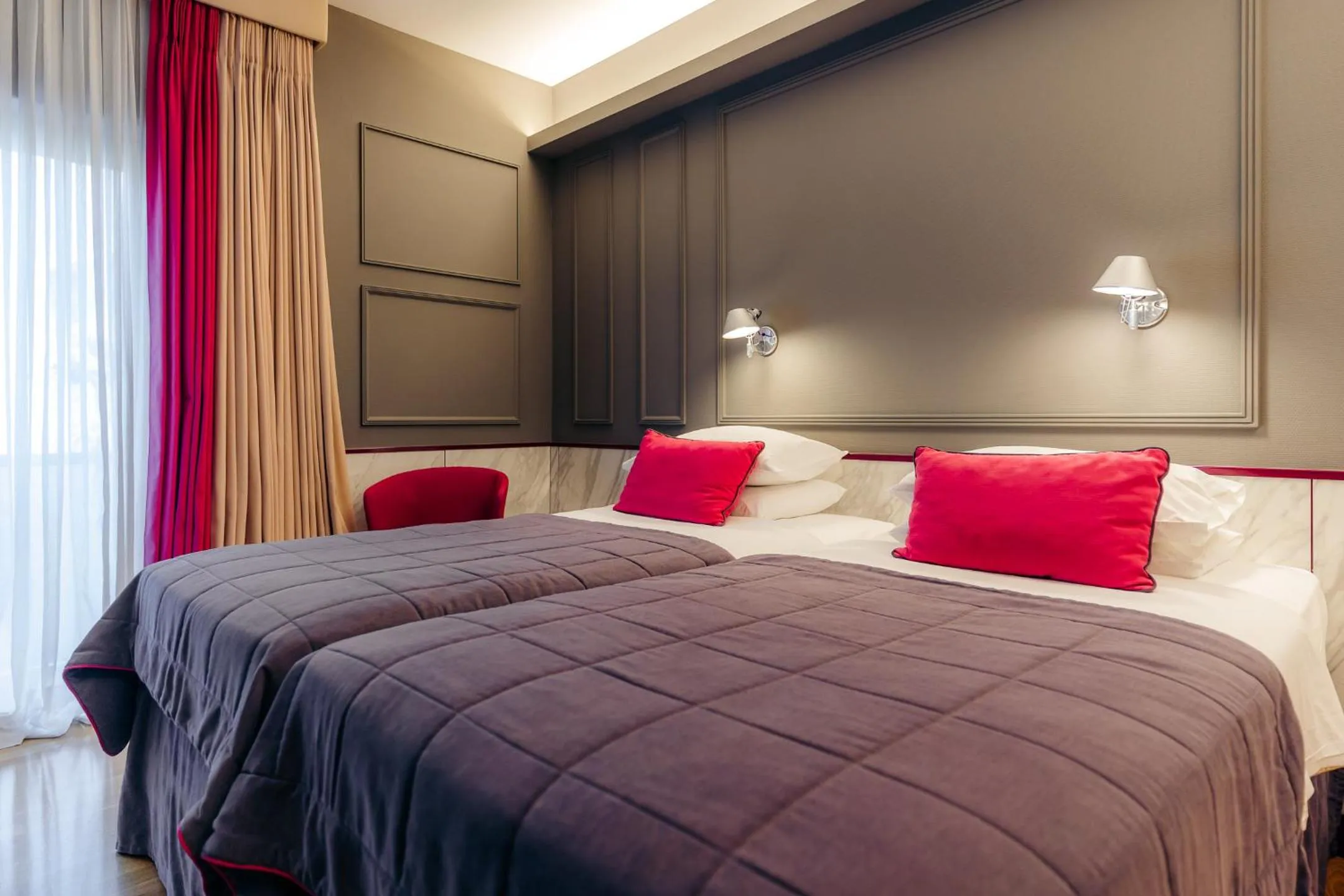 Bed in Herodion Hotel