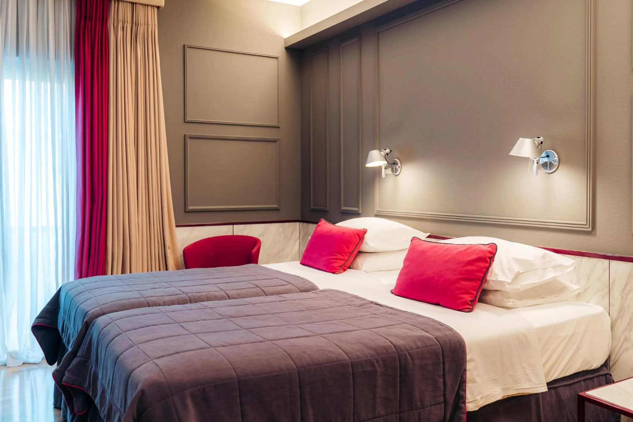 Bed in Herodion Hotel