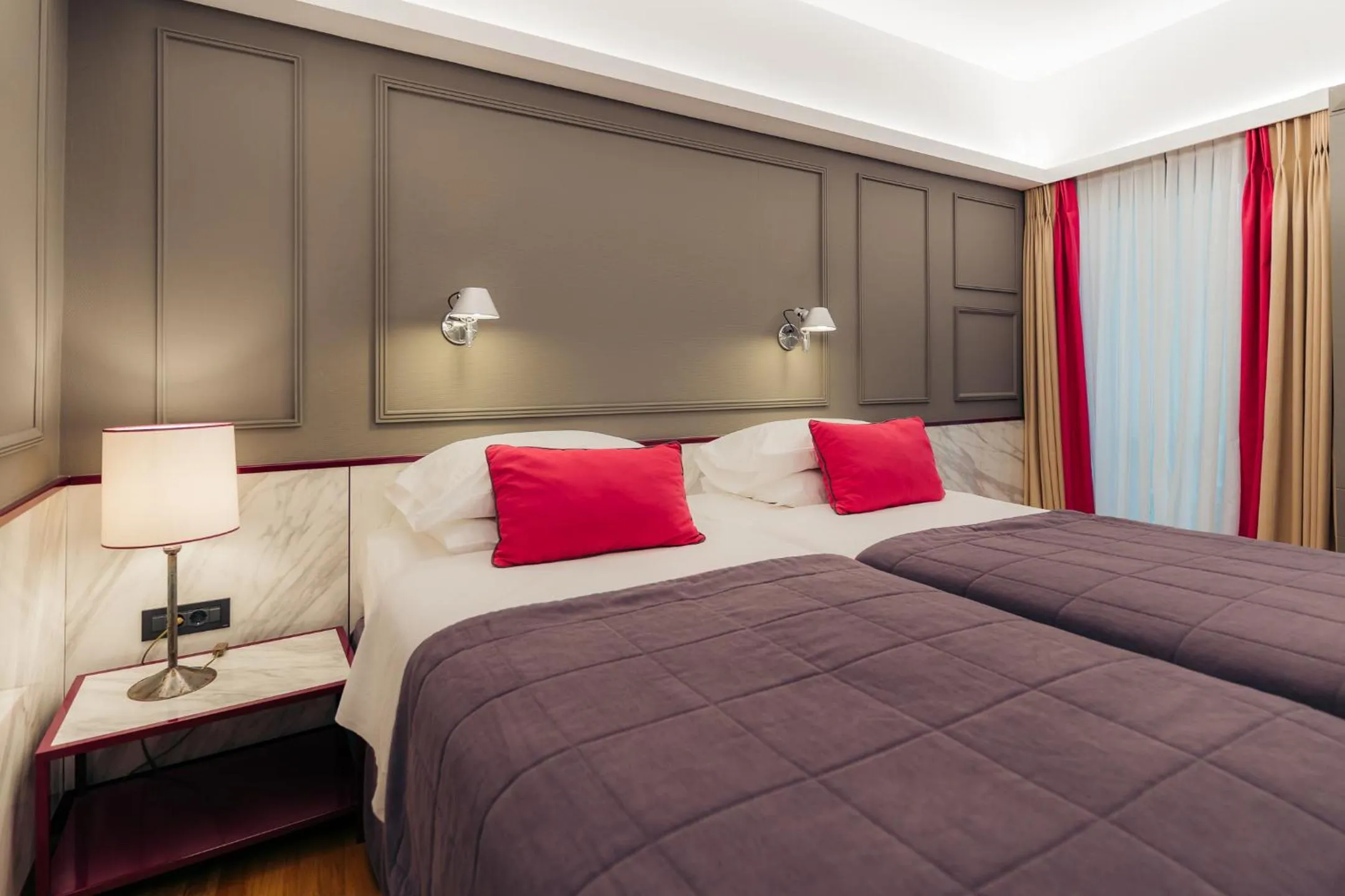 Bed in Herodion Hotel