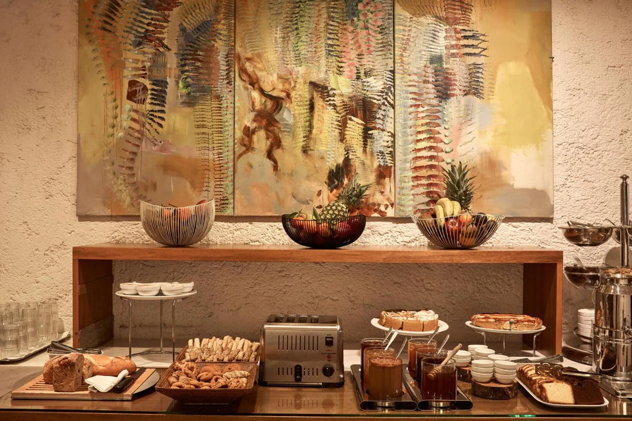 Buffet breakfast in Herodion Hotel