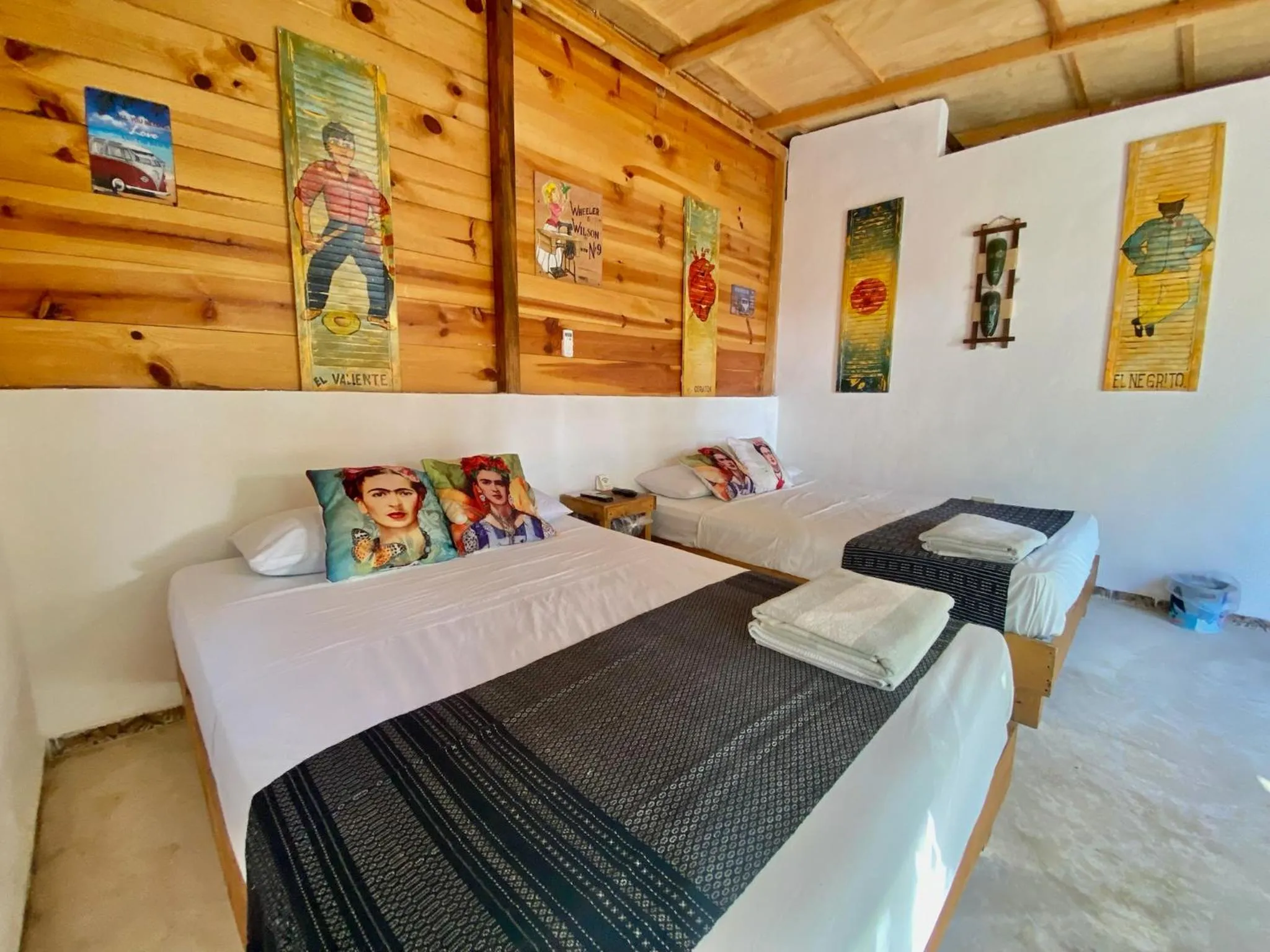 Bedroom, Bed in Cabañas Frida