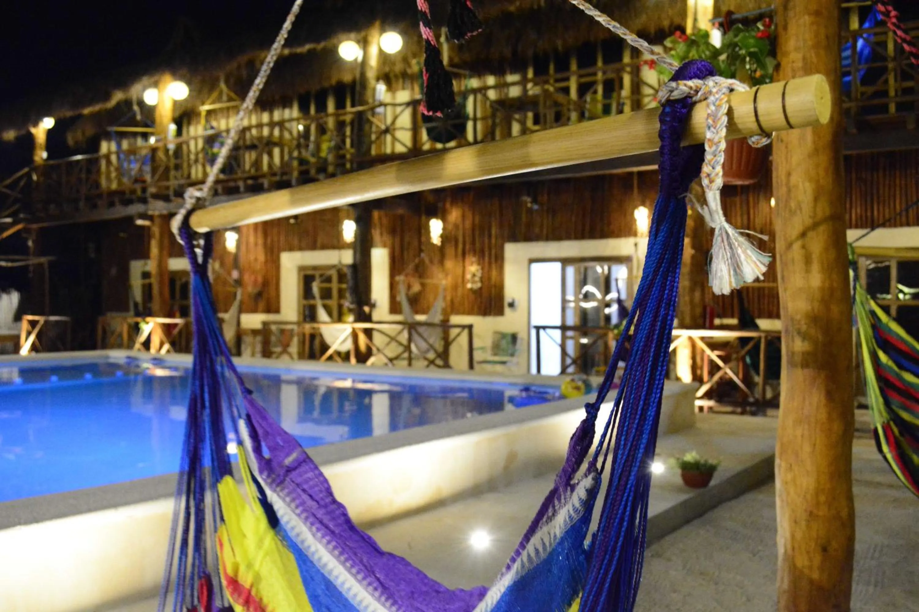 Swimming pool in Cabañas Frida