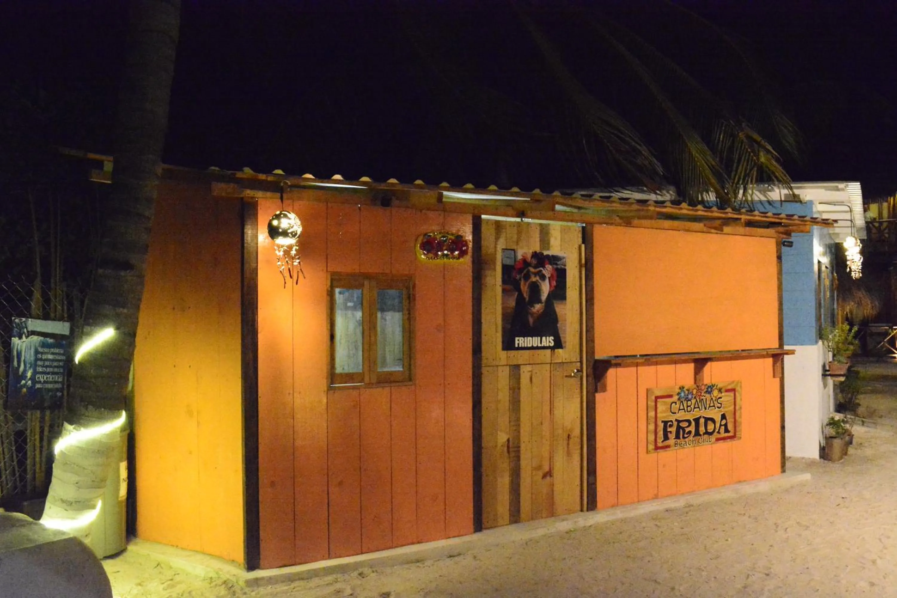 Lobby or reception in Cabañas Frida