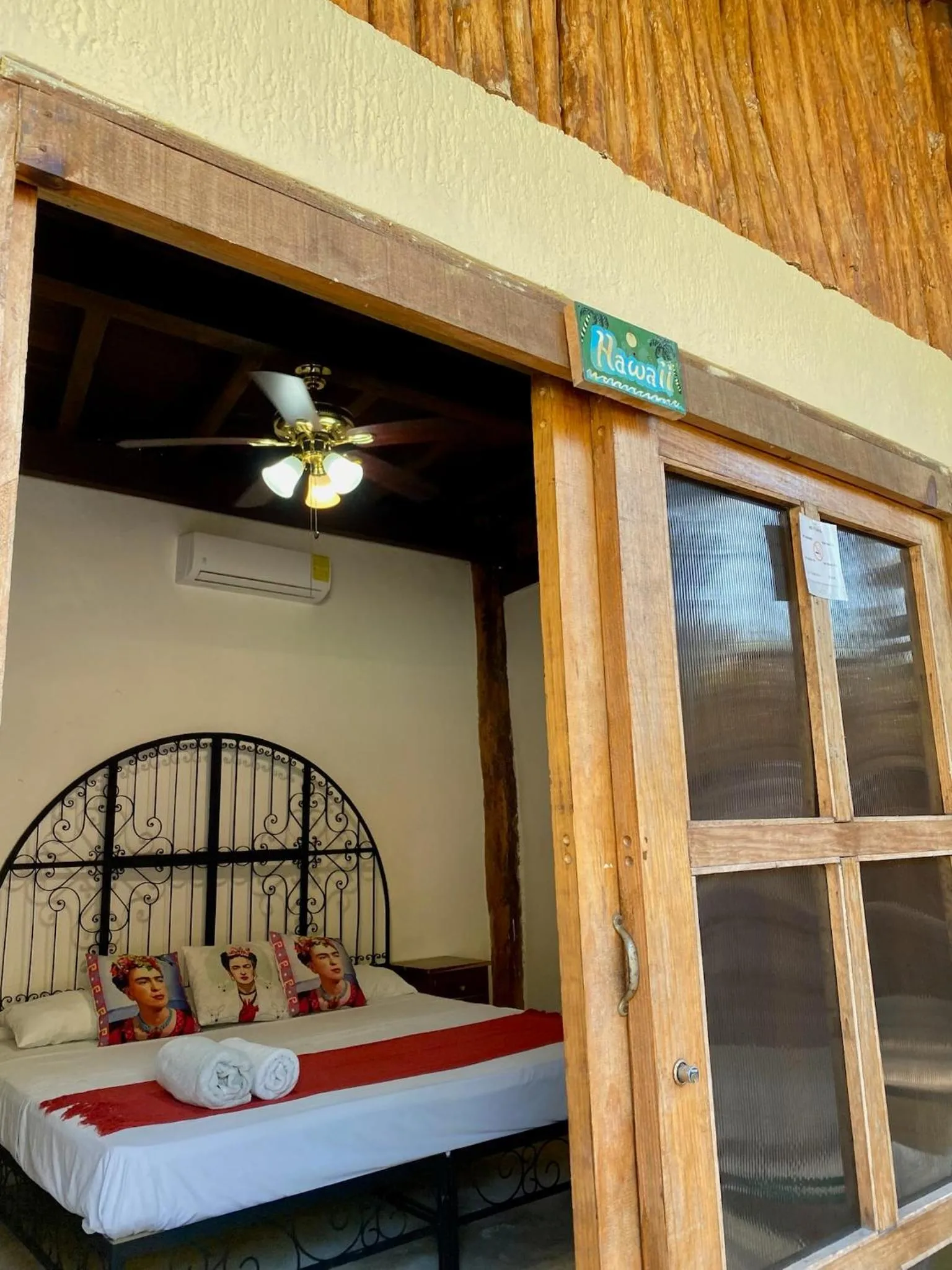 Bedroom, Bed in Cabañas Frida