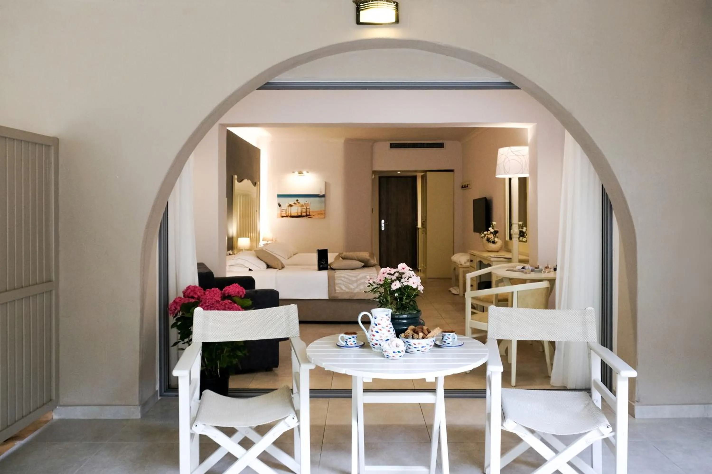 Balcony/Terrace in Acrotel Athena Pallas & Residence