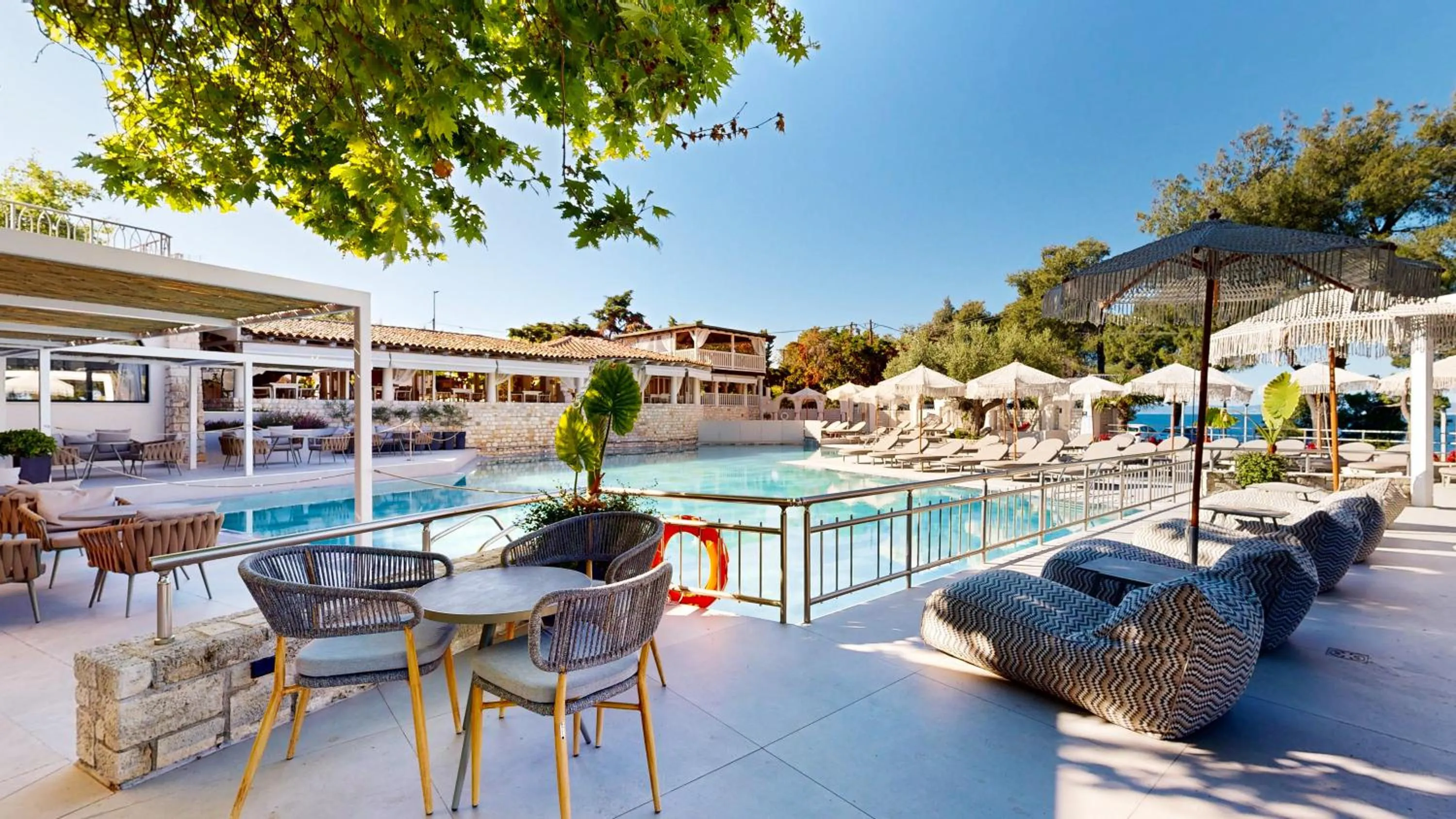 Lounge or bar in Acrotel Athena Pallas & Residence