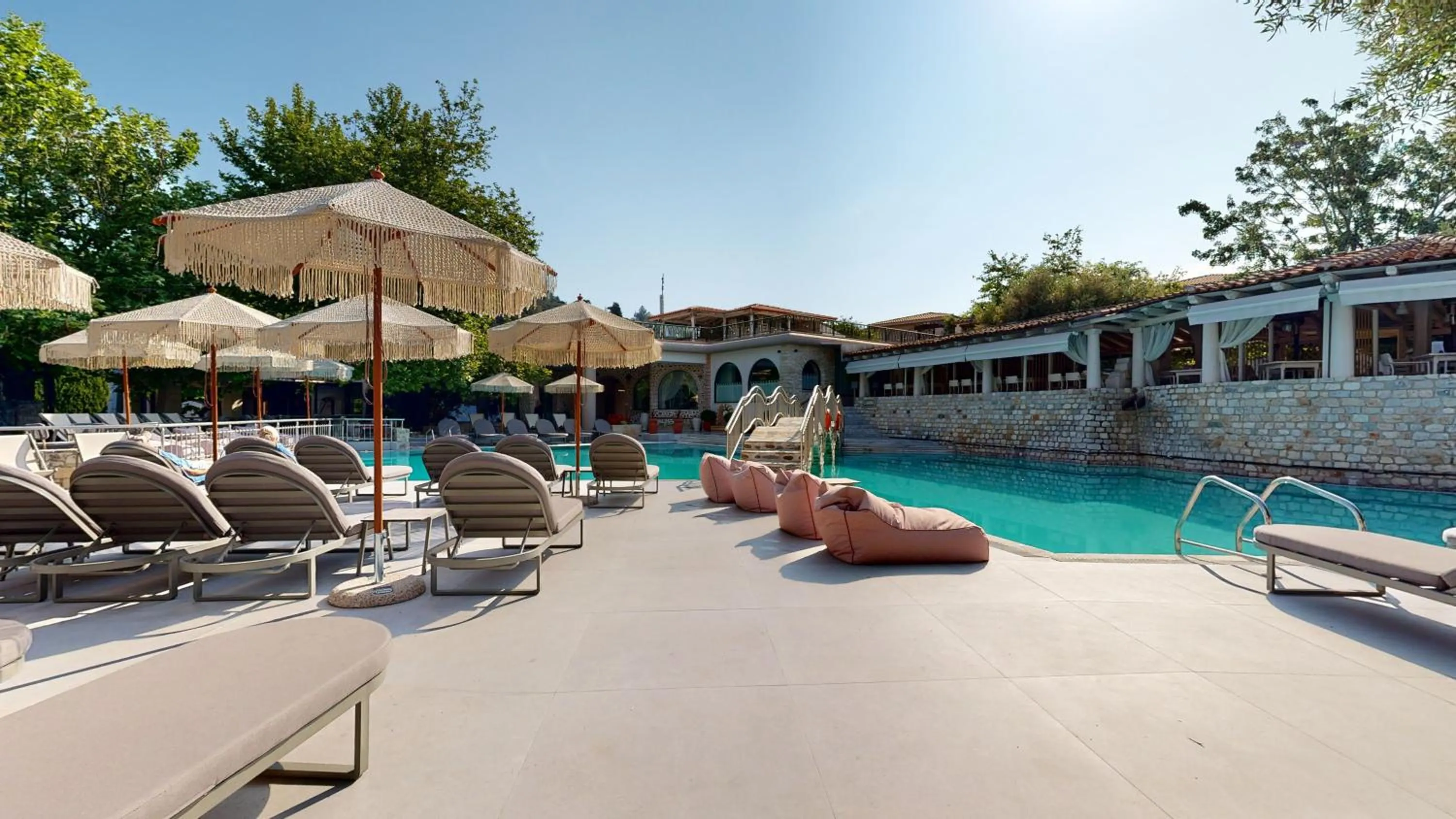 Swimming pool in Acrotel Athena Pallas & Residence