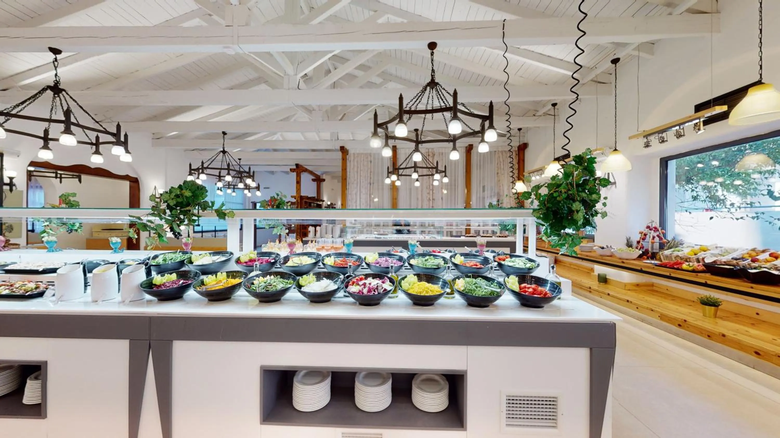 Breakfast in Acrotel Athena Pallas & Residence