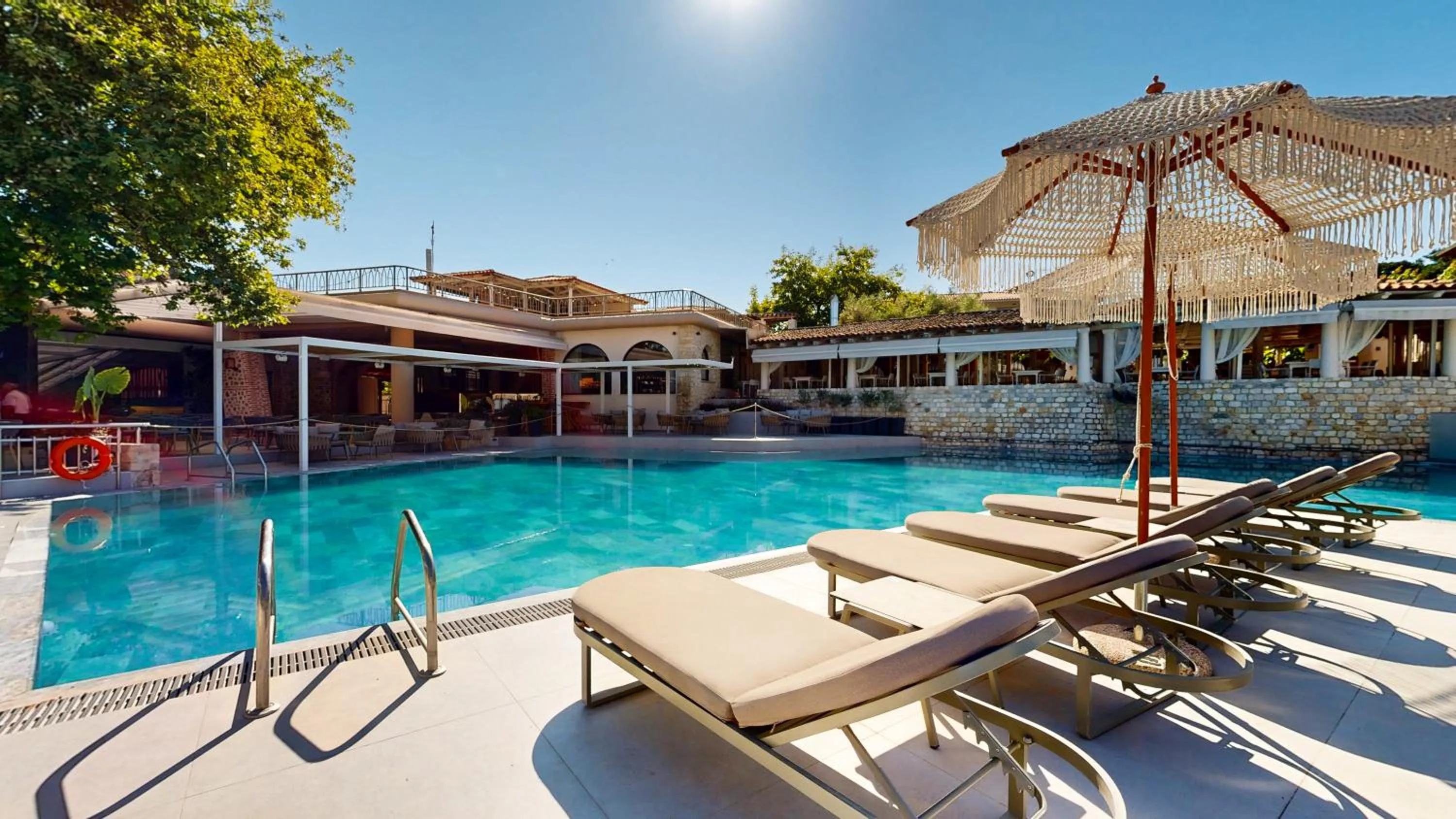 Swimming pool in Acrotel Athena Pallas & Residence