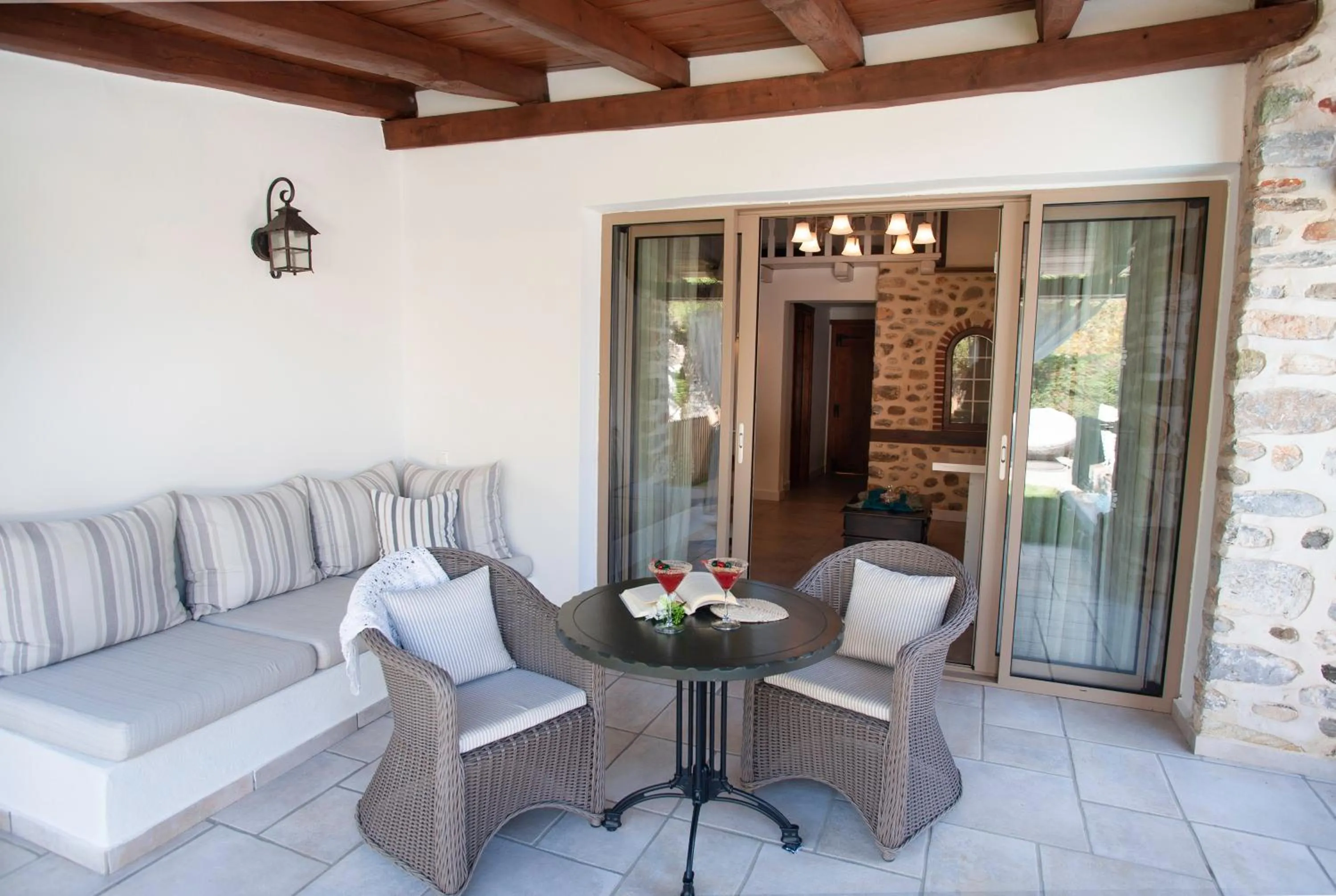 Balcony/Terrace in Acrotel Athena Pallas & Residence