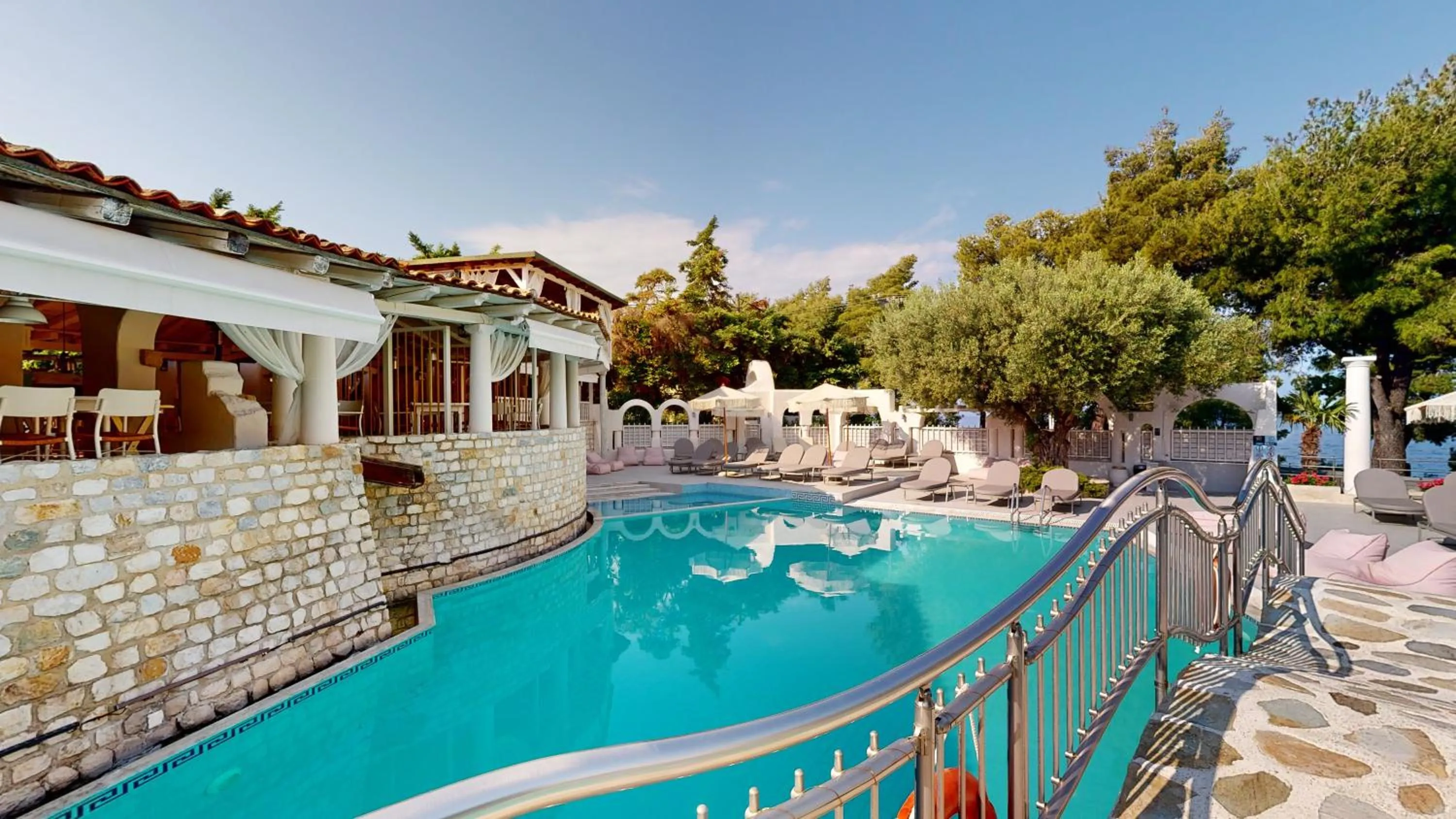 Swimming pool in Acrotel Athena Pallas & Residence