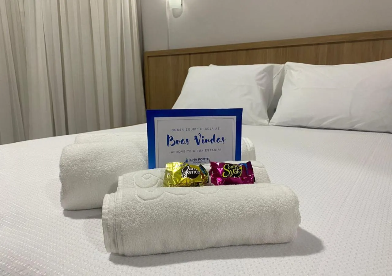 Bedroom, Bed in Ilha Forte Praia Hotel