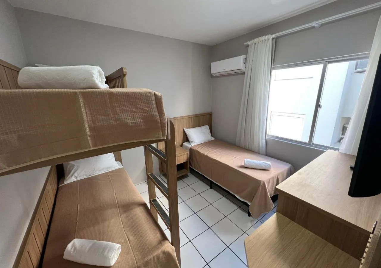 Photo of the whole room, Bed in Ilha Forte Praia Hotel