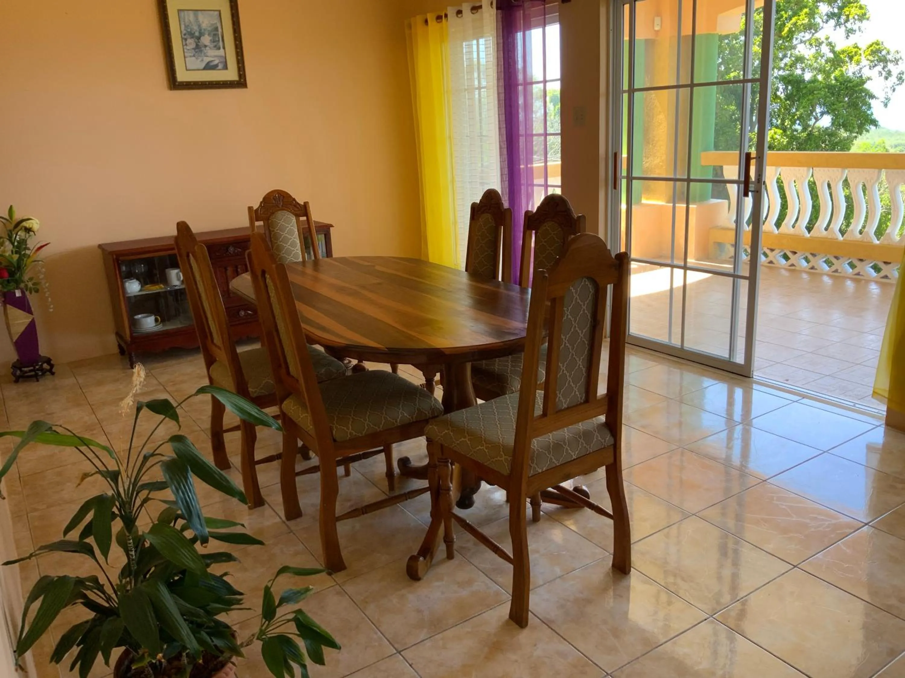 Dining area in Poinciana House