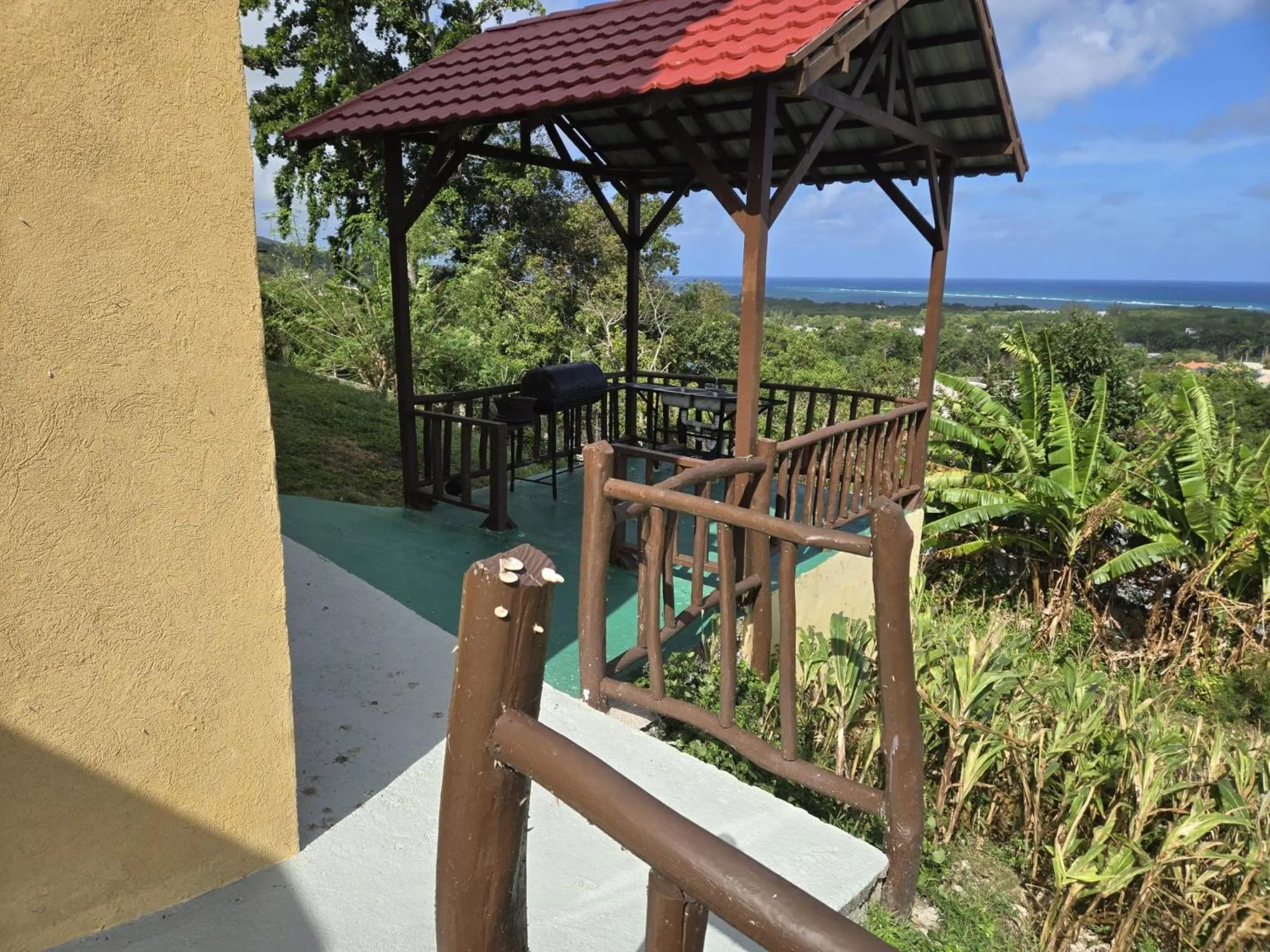 Natural landscape in Poinciana House